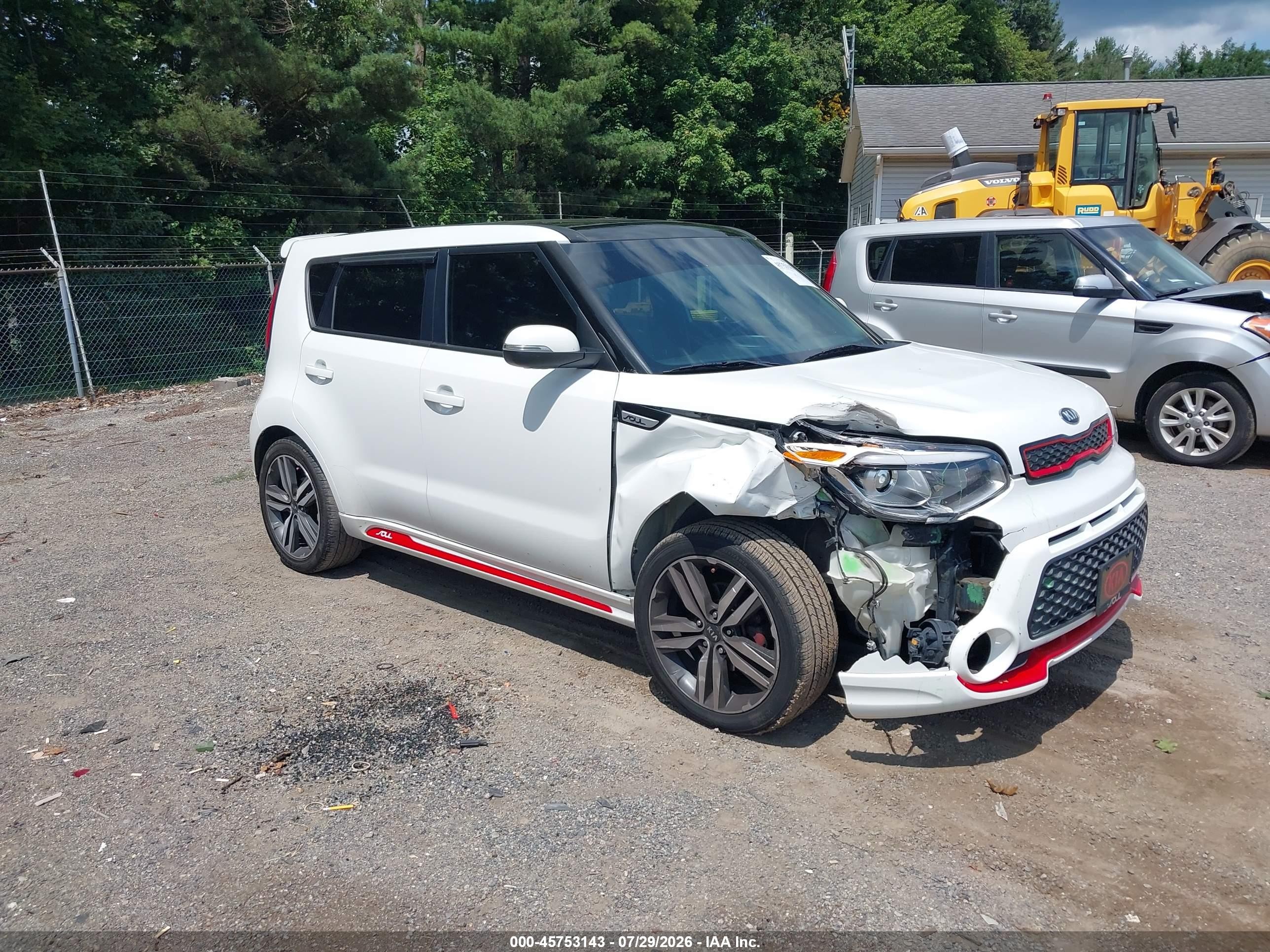 2014 Kia Soul + White vin: KNDJP3A50E7083875