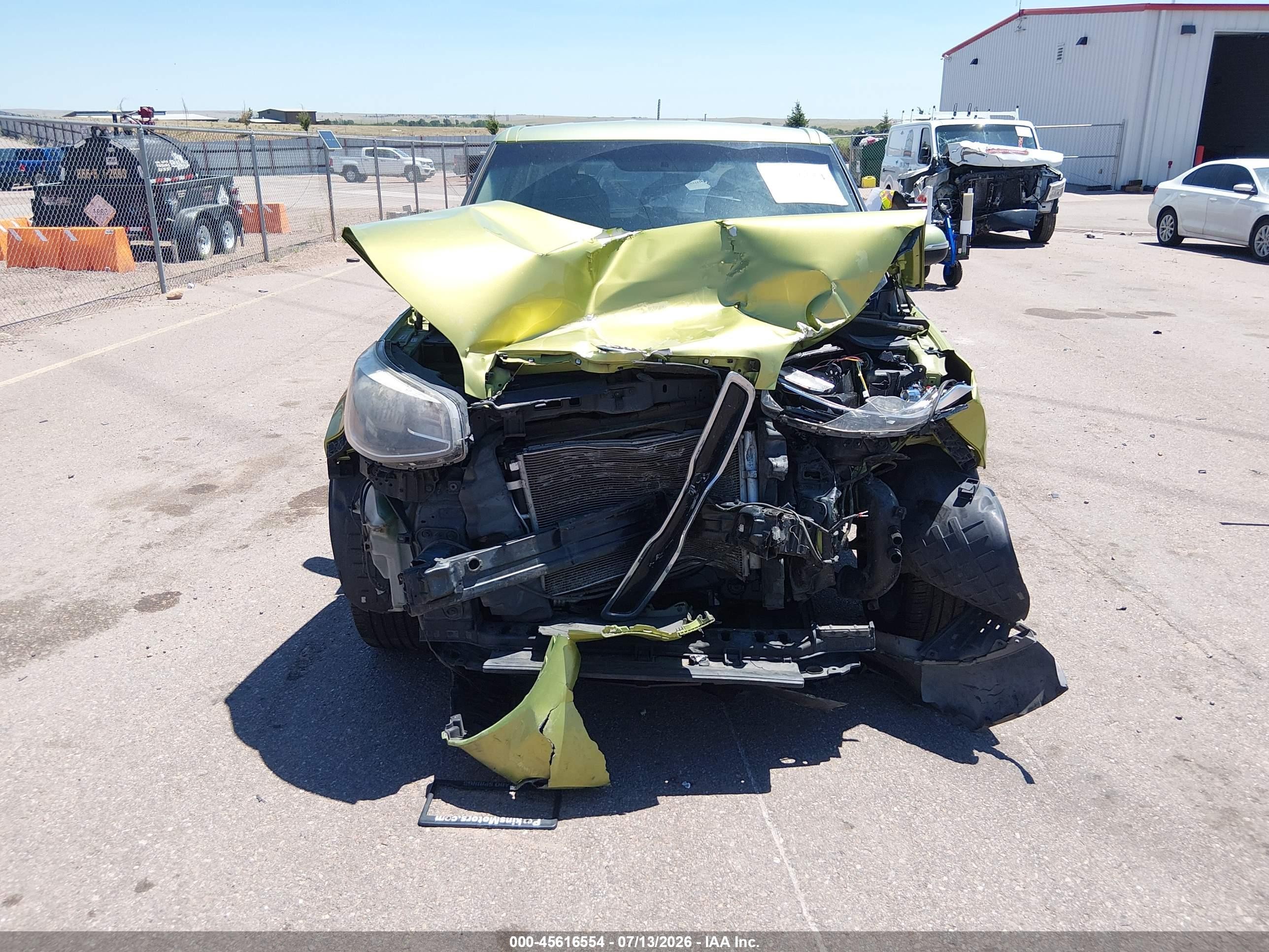 2014 Kia Soul + Green vin: KNDJP3A50E7708856
