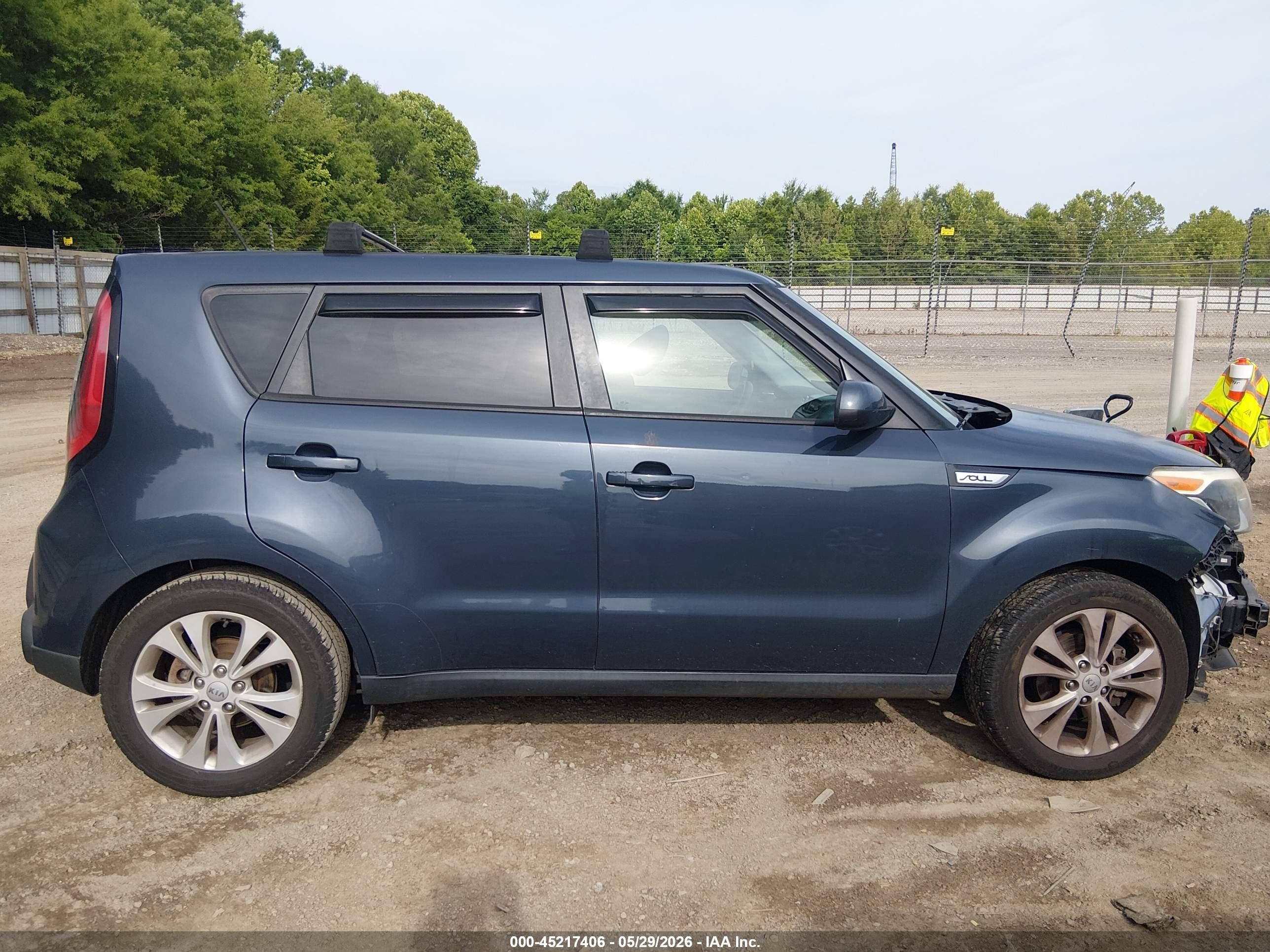 2015 Kia Soul + Gray vin: KNDJP3A50F7174601