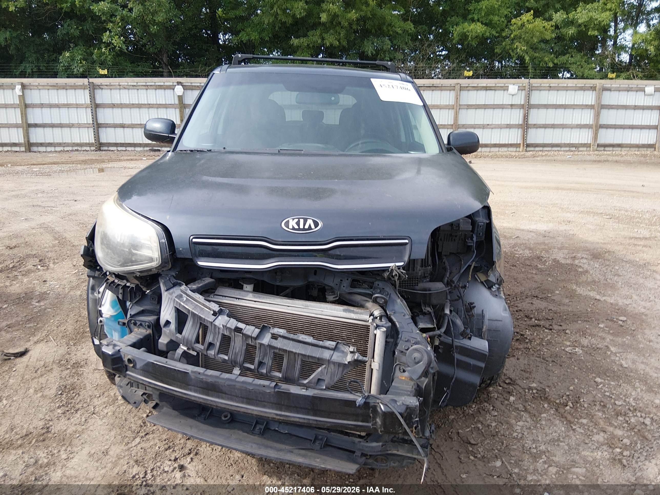 2015 Kia Soul + Gray vin: KNDJP3A50F7174601