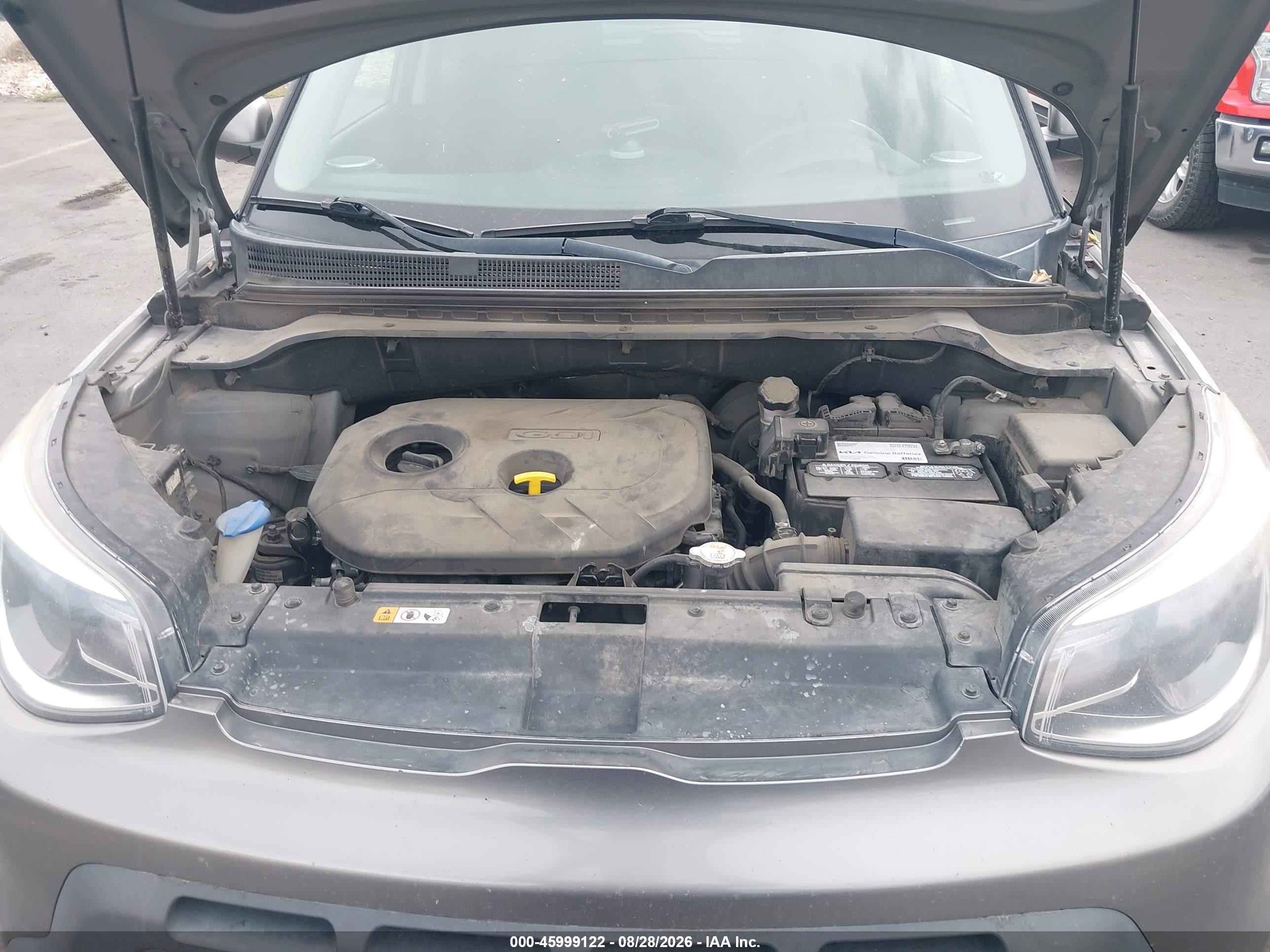 2015 Kia Soul + Gray vin: KNDJP3A50F7188160
