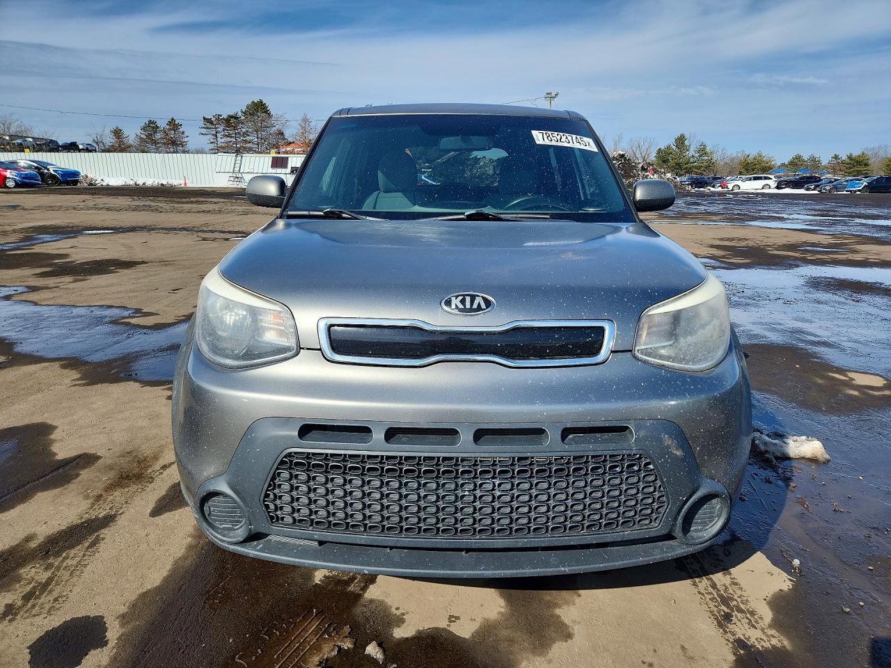 2015 Kia Soul + Gray vin: KNDJP3A50F7198087
