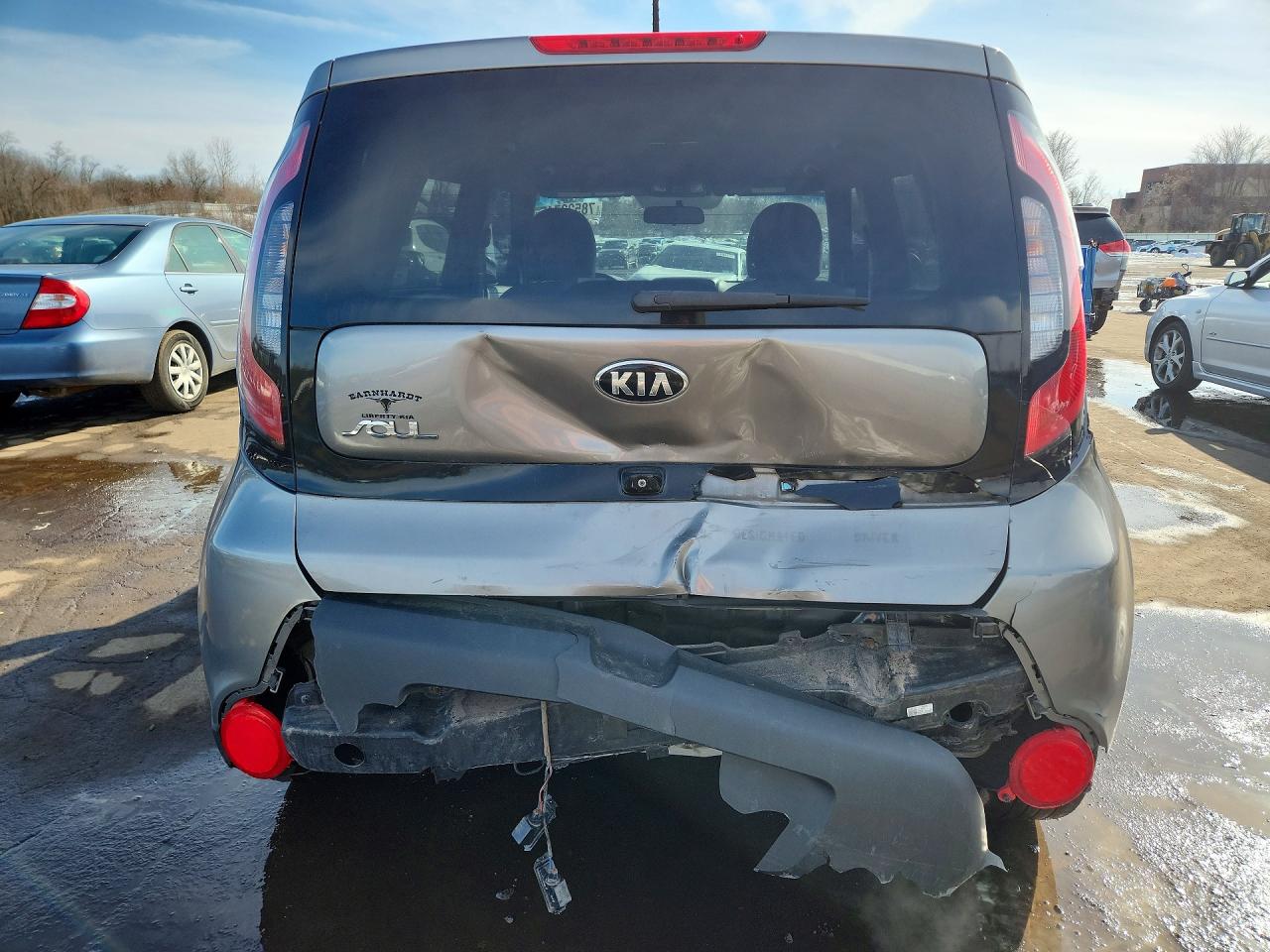 2015 Kia Soul + Gray vin: KNDJP3A50F7198087