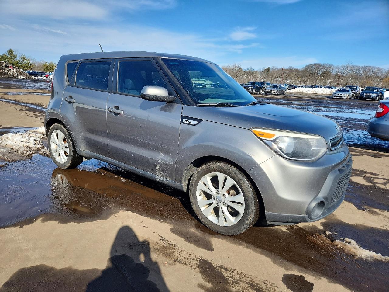 2015 Kia Soul + Gray vin: KNDJP3A50F7198087