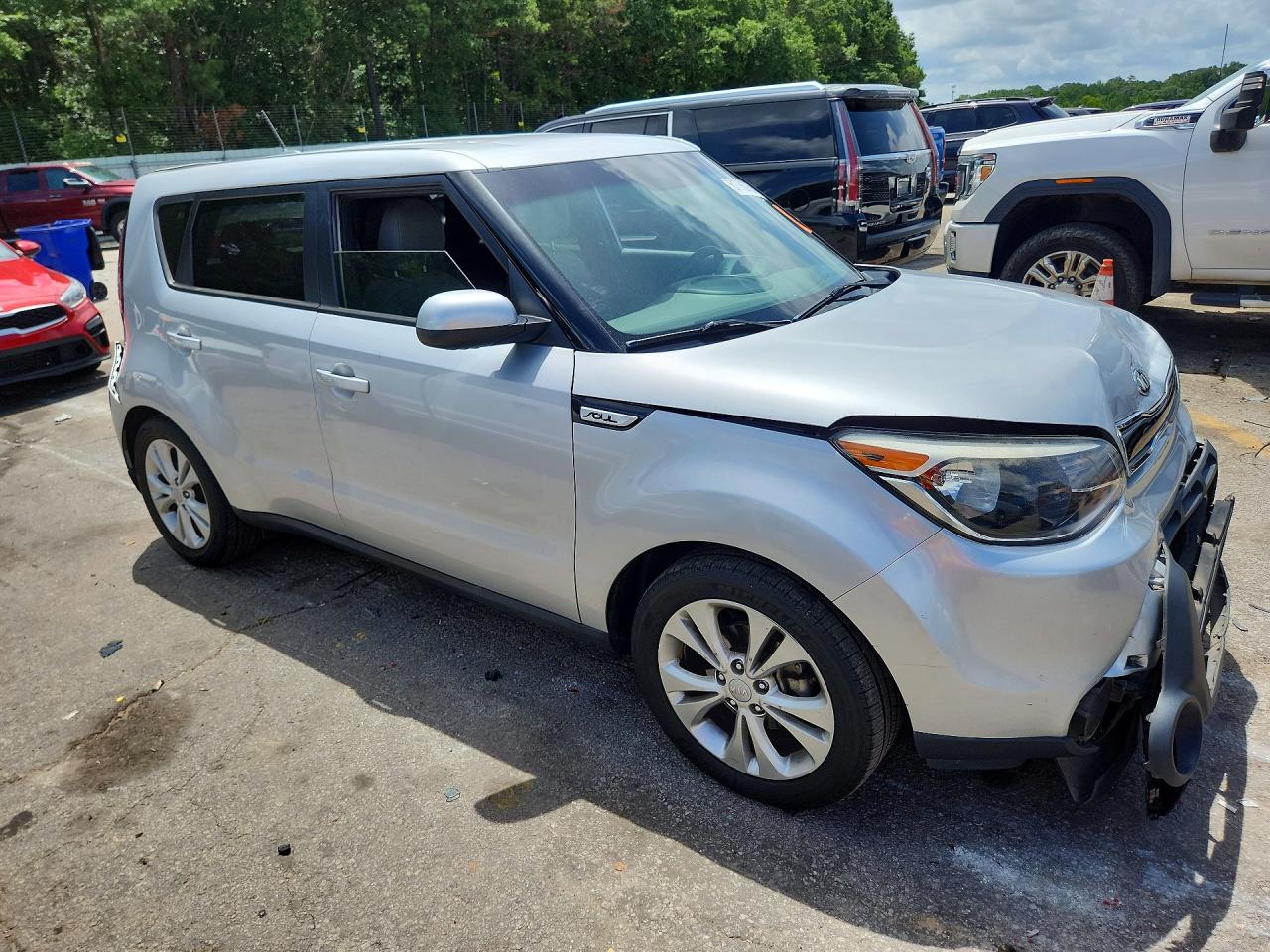 2015 Kia Soul + Silver vin: KNDJP3A50F7779685