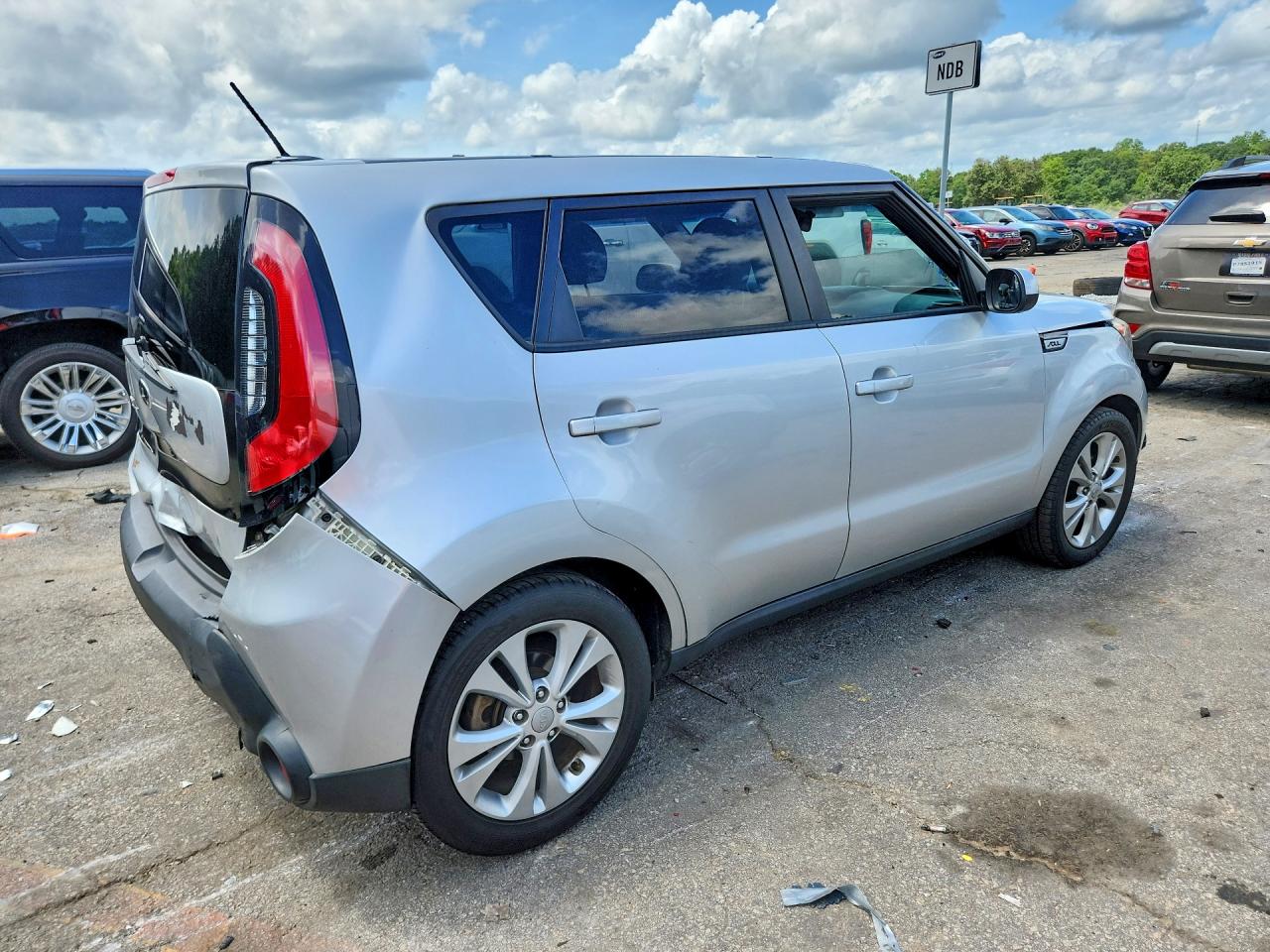 2015 Kia Soul + Silver vin: KNDJP3A50F7779685