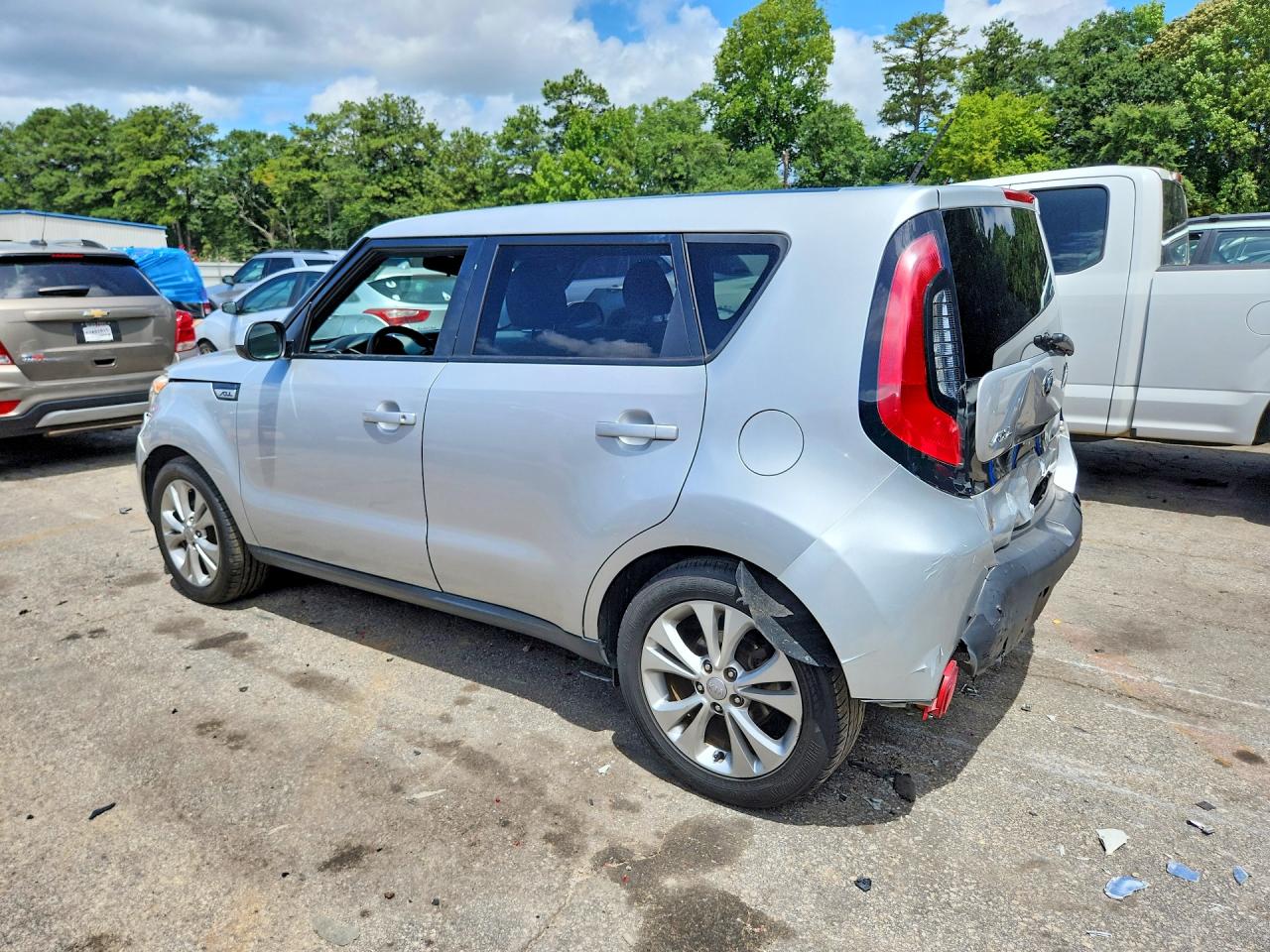 2015 Kia Soul + Silver vin: KNDJP3A50F7779685