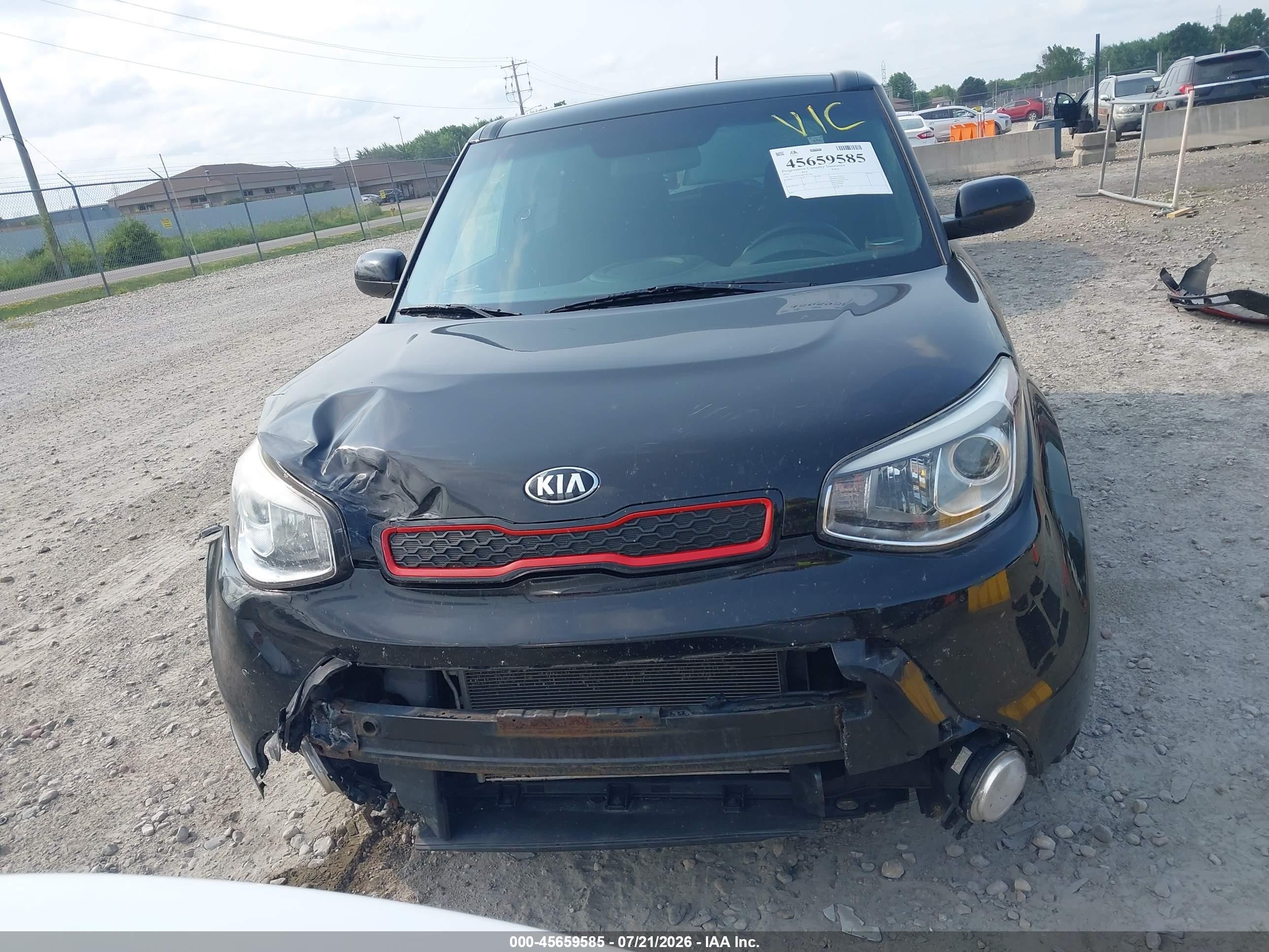 2015 Kia Soul + Черный vin: KNDJP3A50F7782148