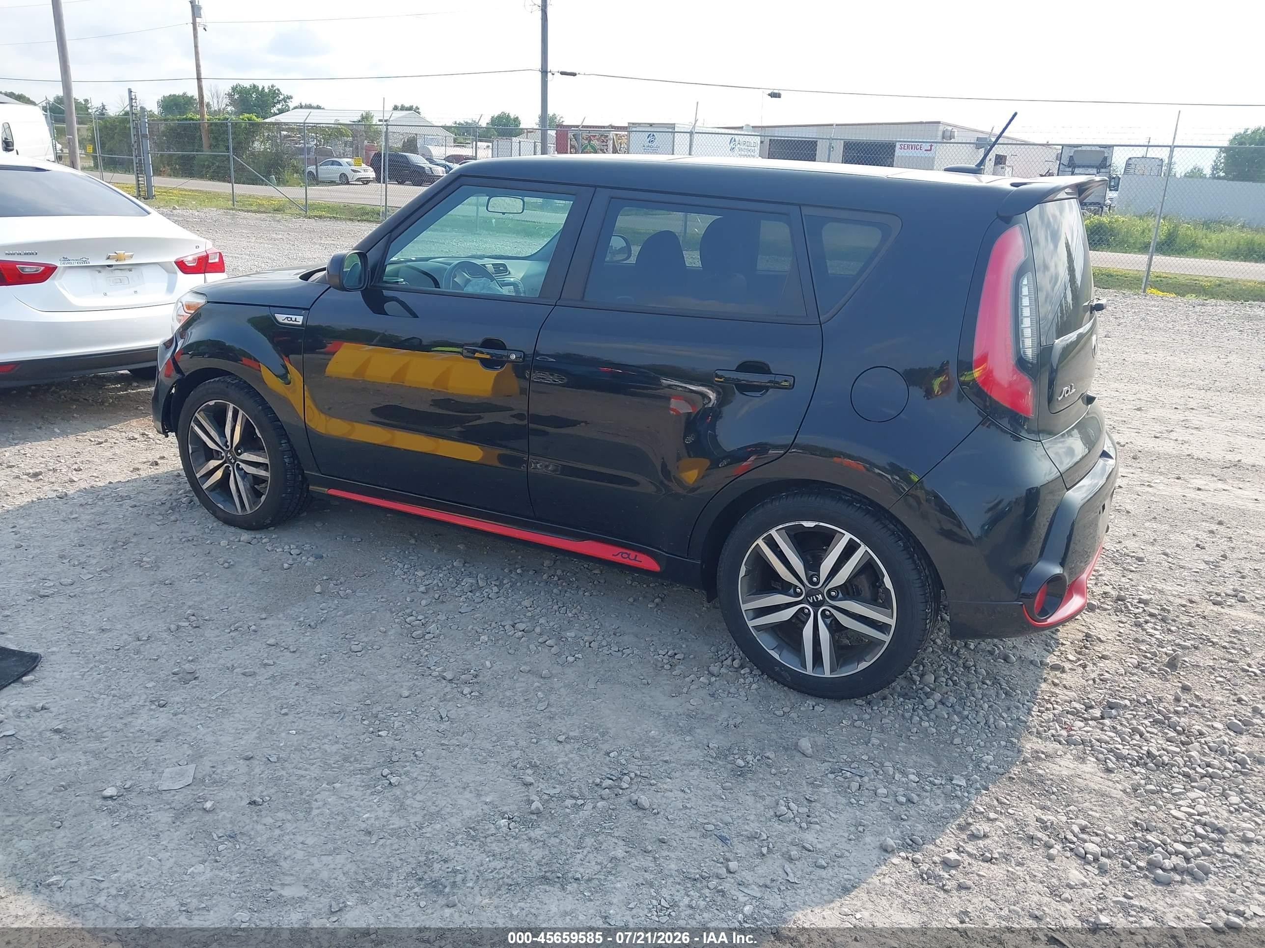2015 Kia Soul + Черный vin: KNDJP3A50F7782148