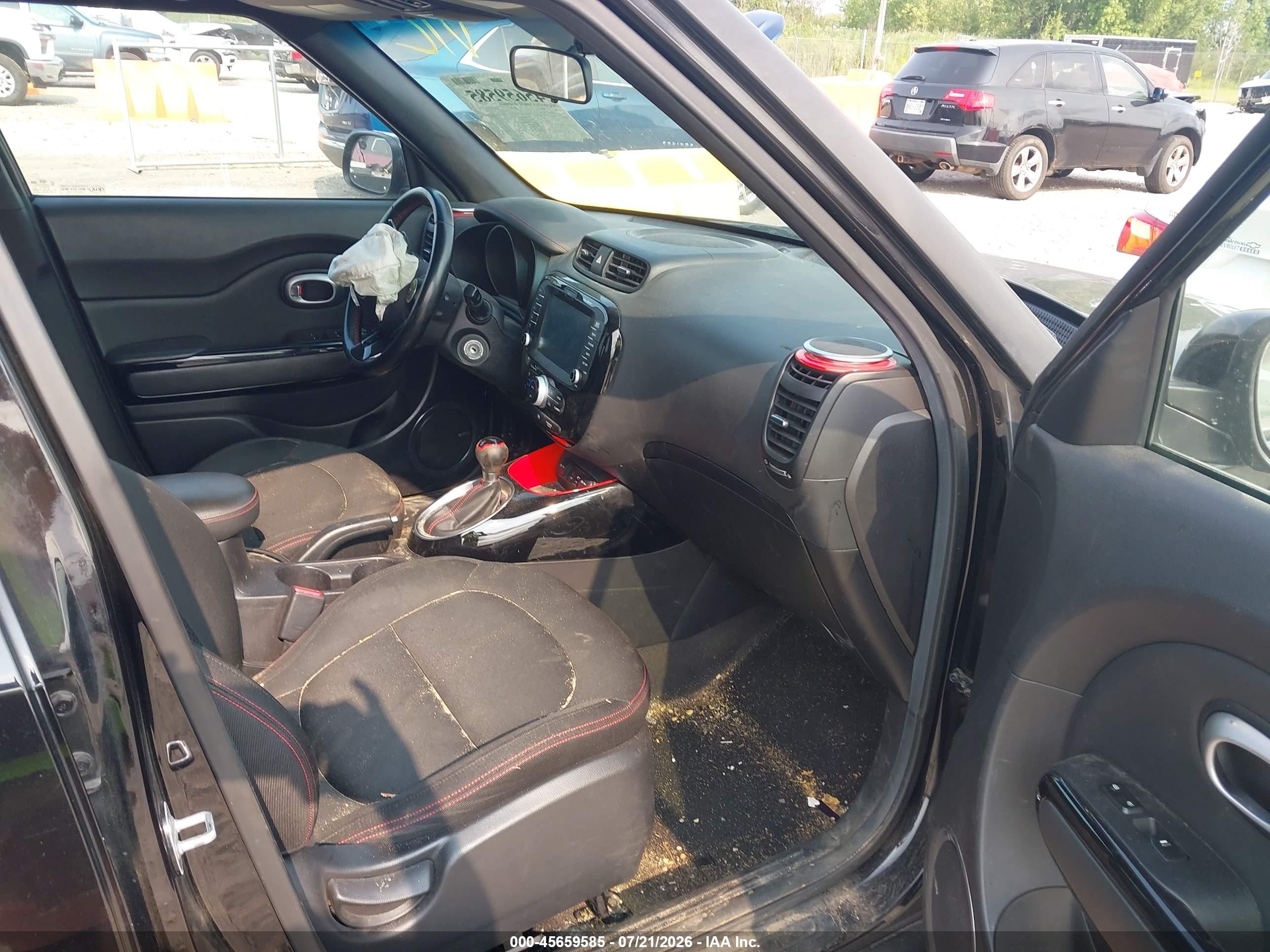 2015 Kia Soul + Черный vin: KNDJP3A50F7782148