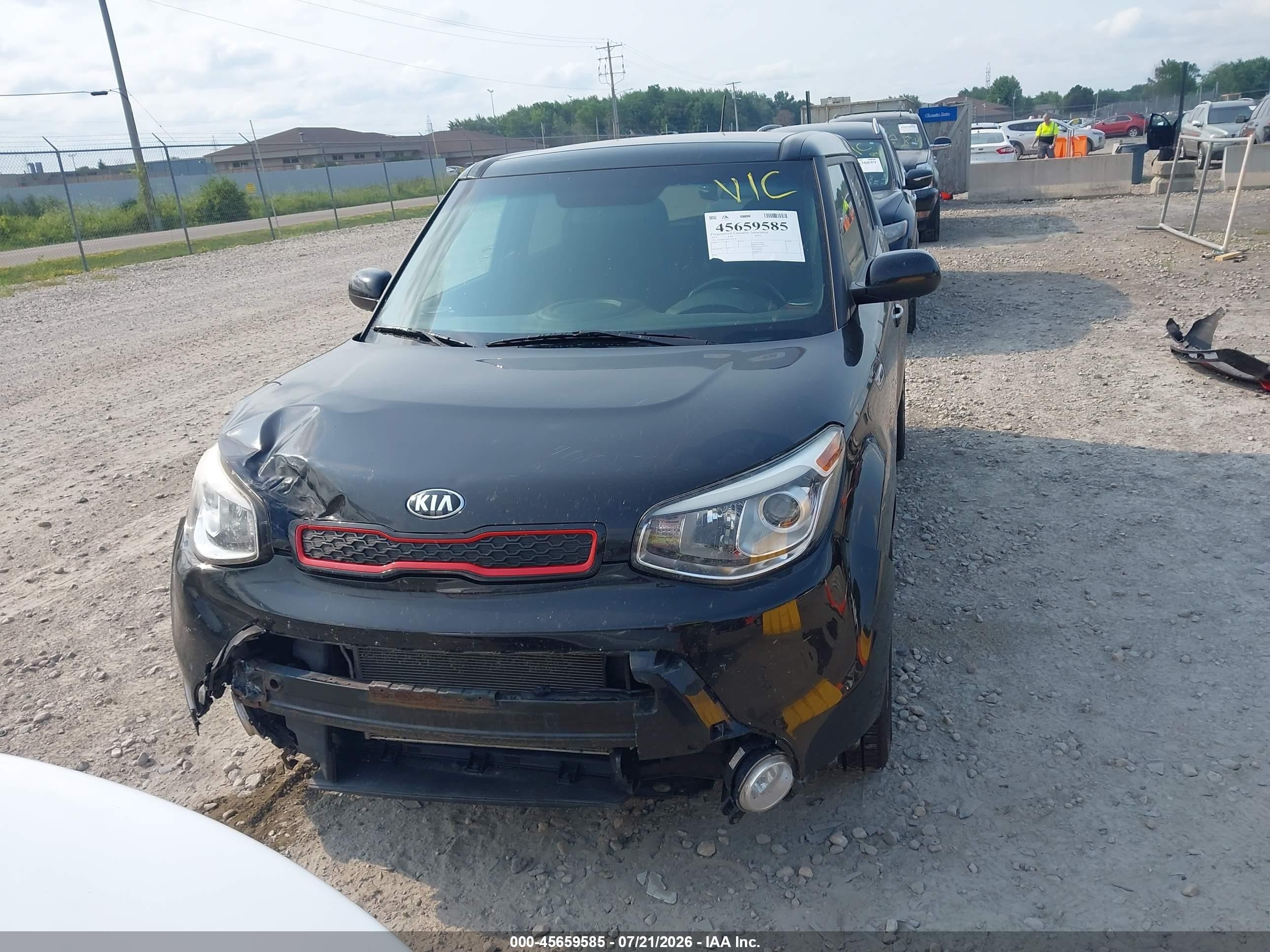 2015 Kia Soul + Черный vin: KNDJP3A50F7782148