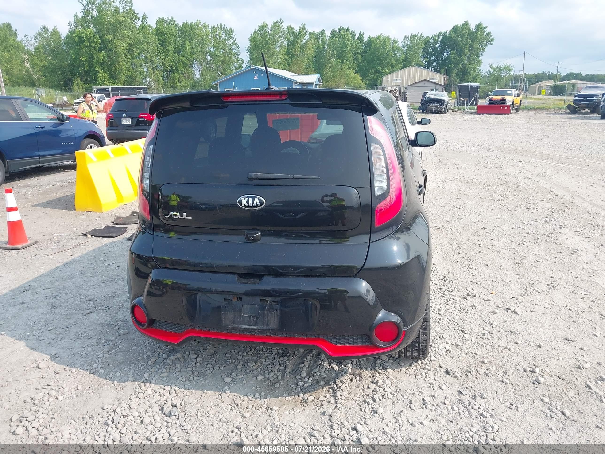 2015 Kia Soul + Черный vin: KNDJP3A50F7782148