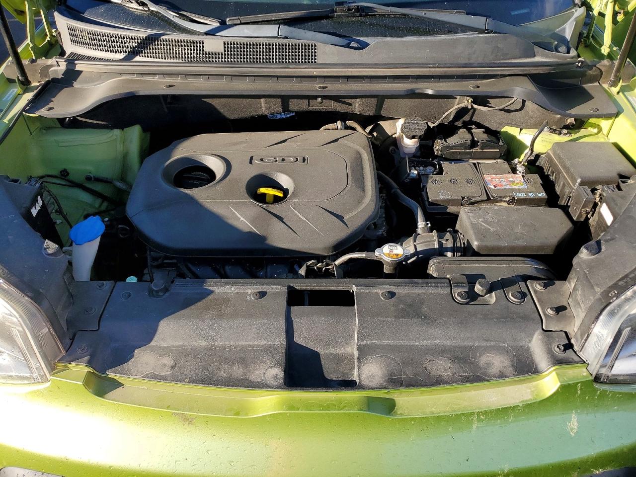 2015 Kia Soul + Green vin: KNDJP3A50F7784143