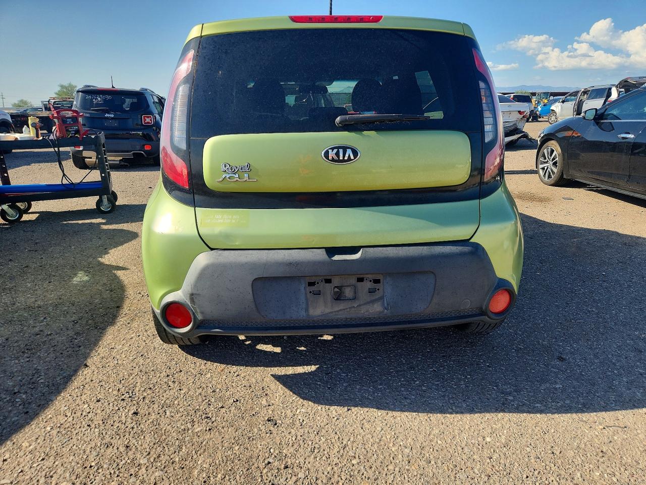 2015 Kia Soul + Green vin: KNDJP3A50F7788385