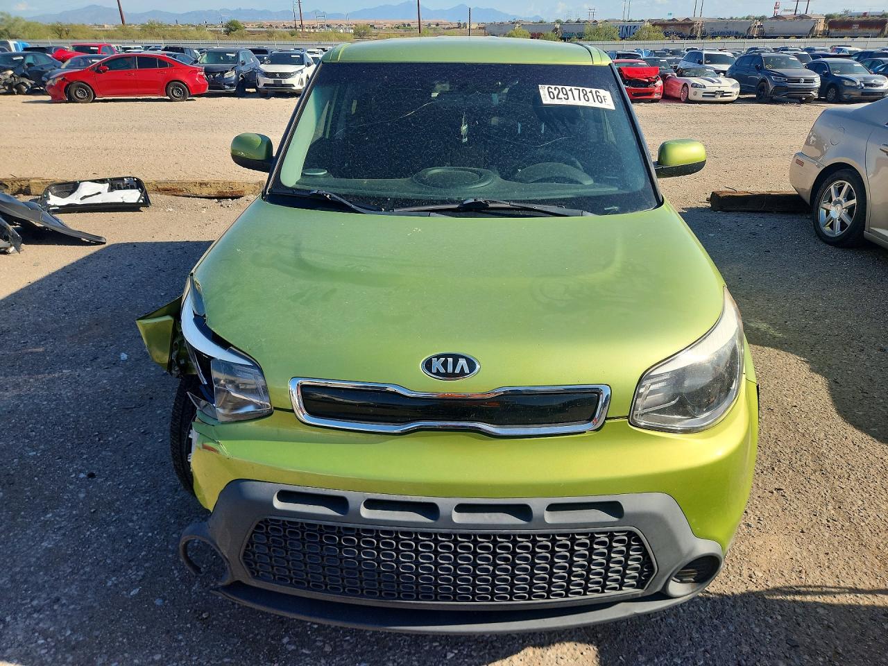 2015 Kia Soul + Green vin: KNDJP3A50F7788385
