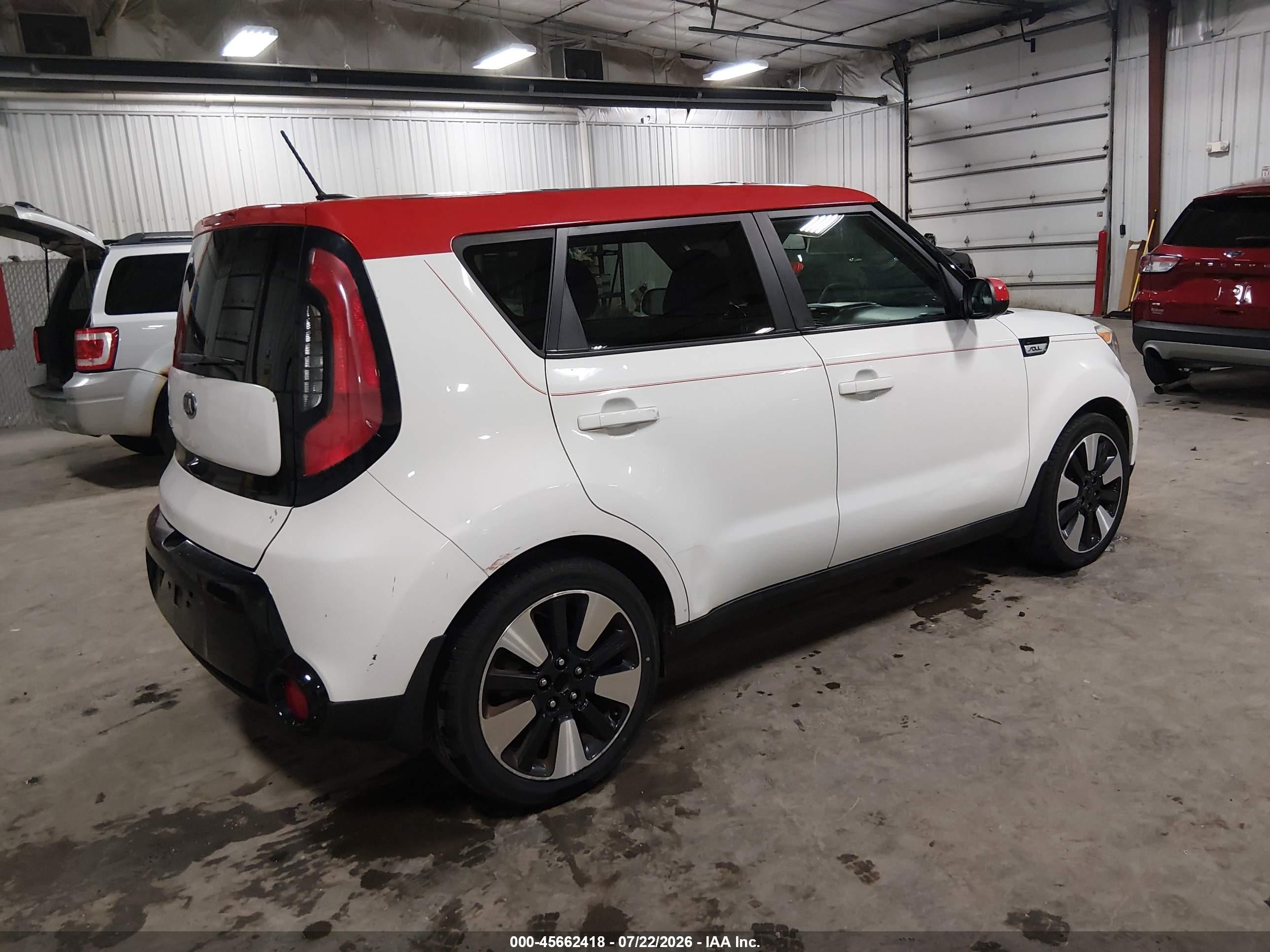2016 Kia Soul + White vin: KNDJP3A50G7302532