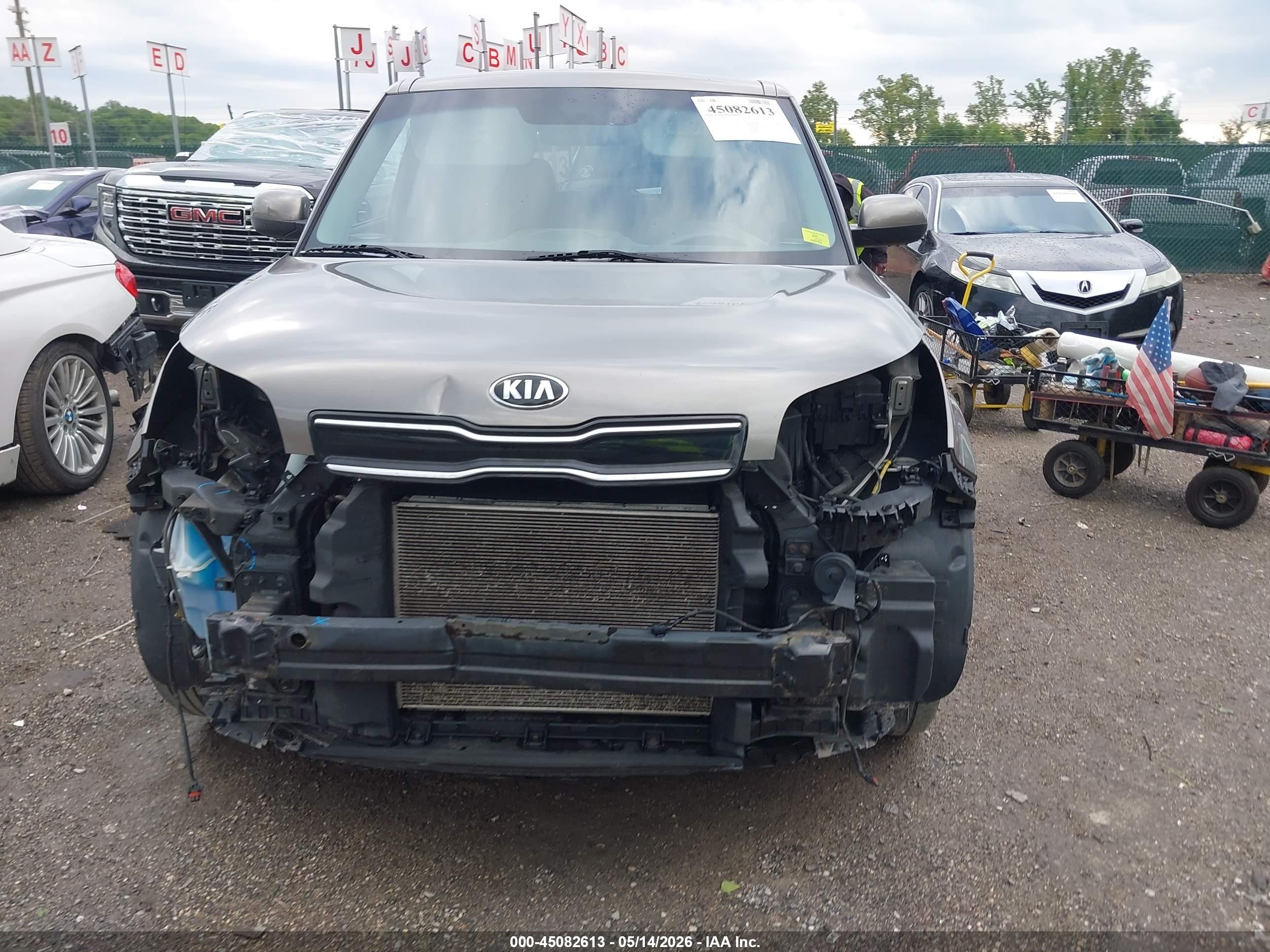 2018 Kia Soul + Tan vin: KNDJP3A50J7573405