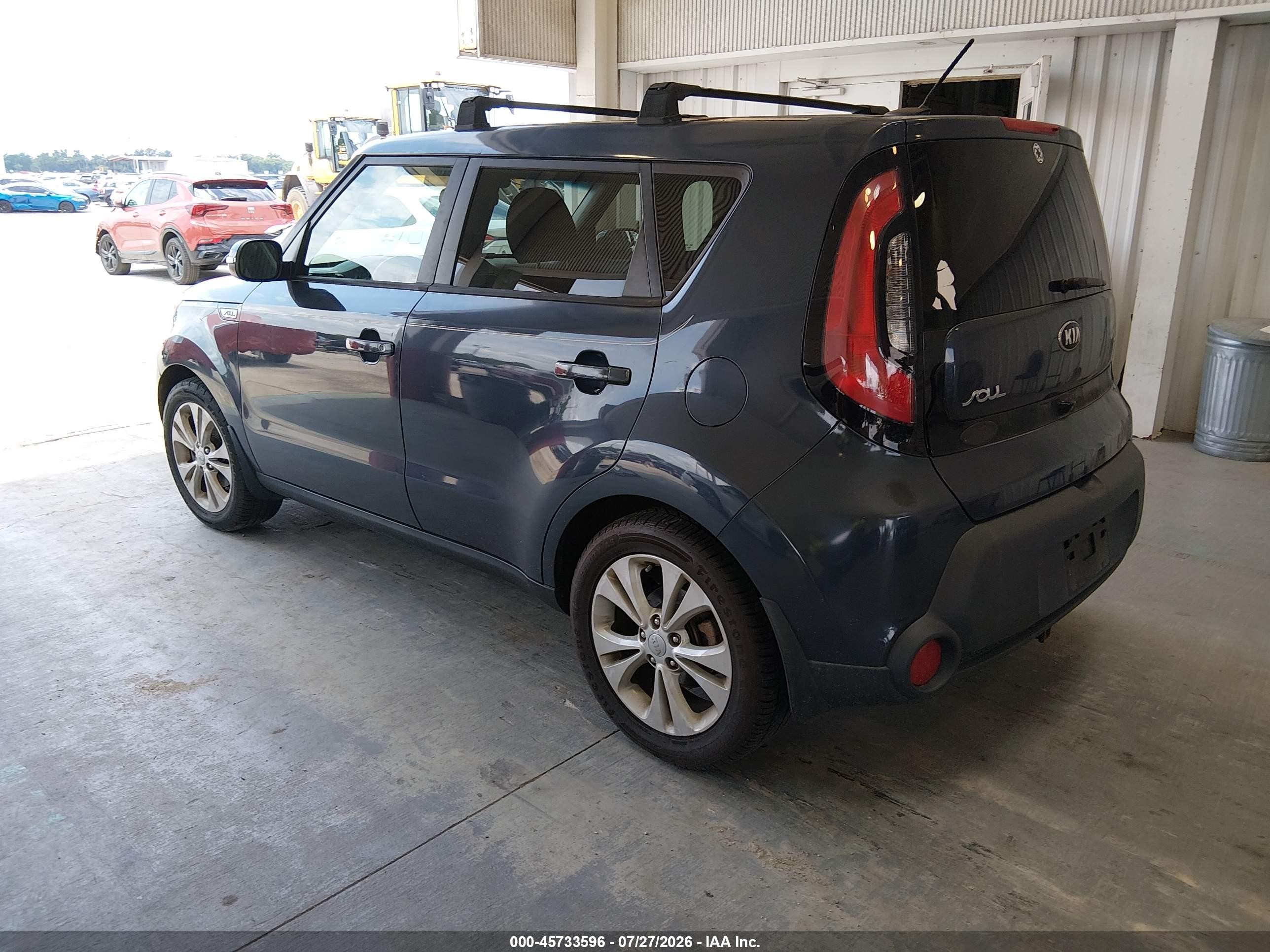 2014 Kia Soul + Blue vin: KNDJP3A51E7049654