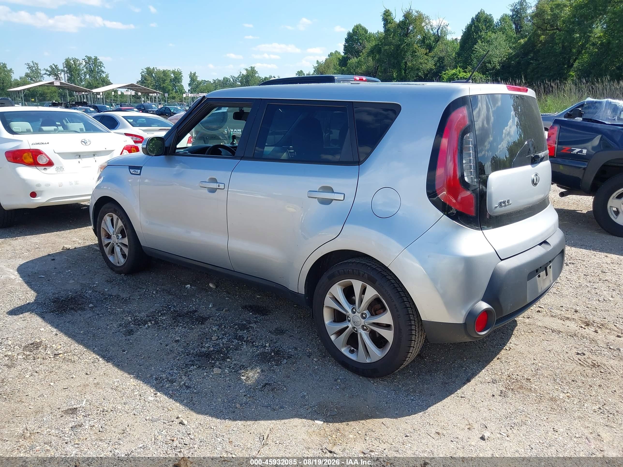 2014 Kia Soul + Silver vin: KNDJP3A51E7703066