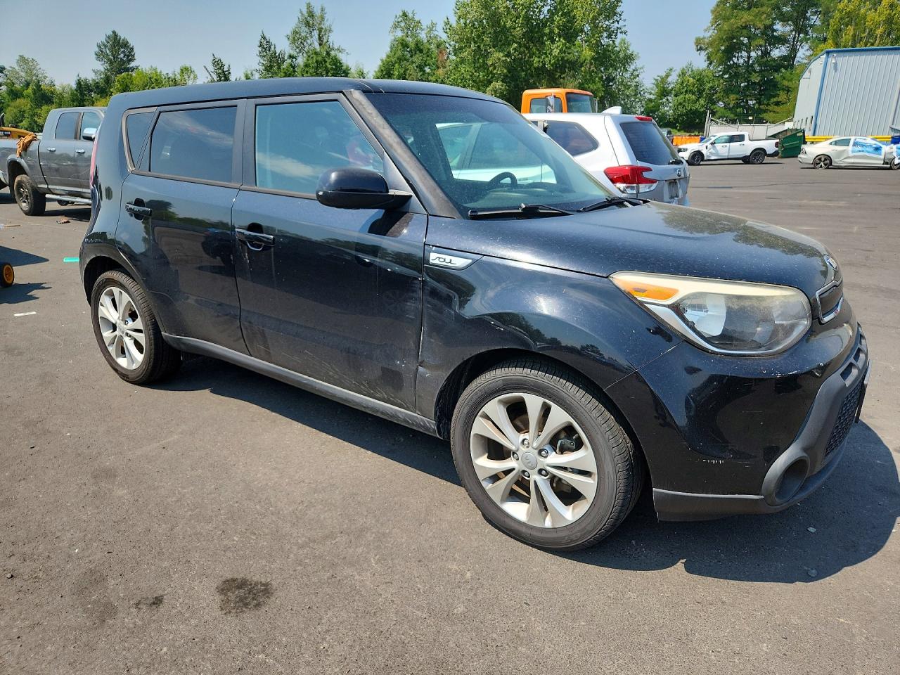 2015 Kia Soul + Black vin: KNDJP3A51F7114830