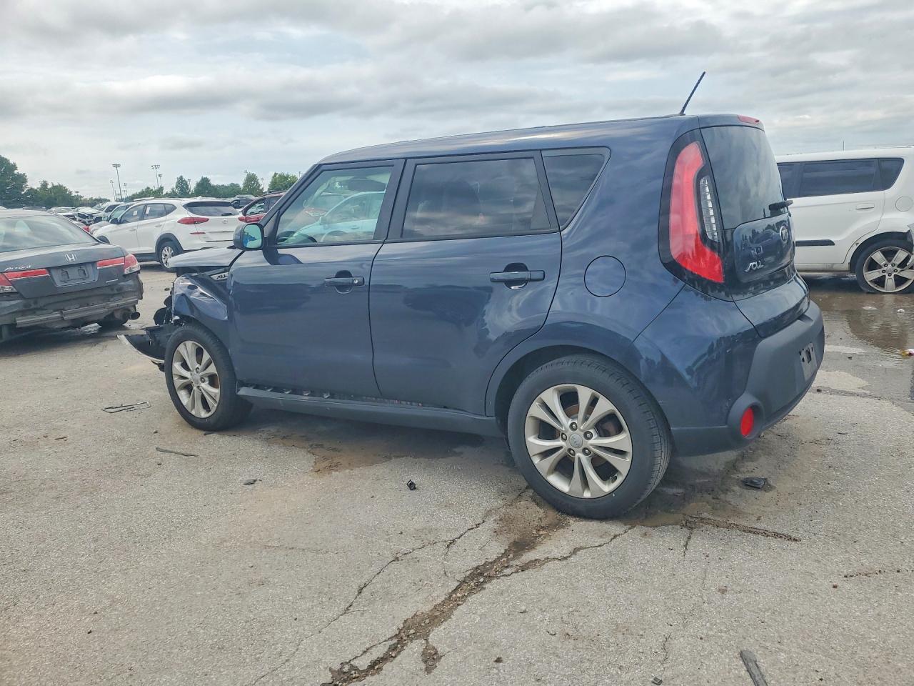 2015 Kia Soul + Blue vin: KNDJP3A51F7202048