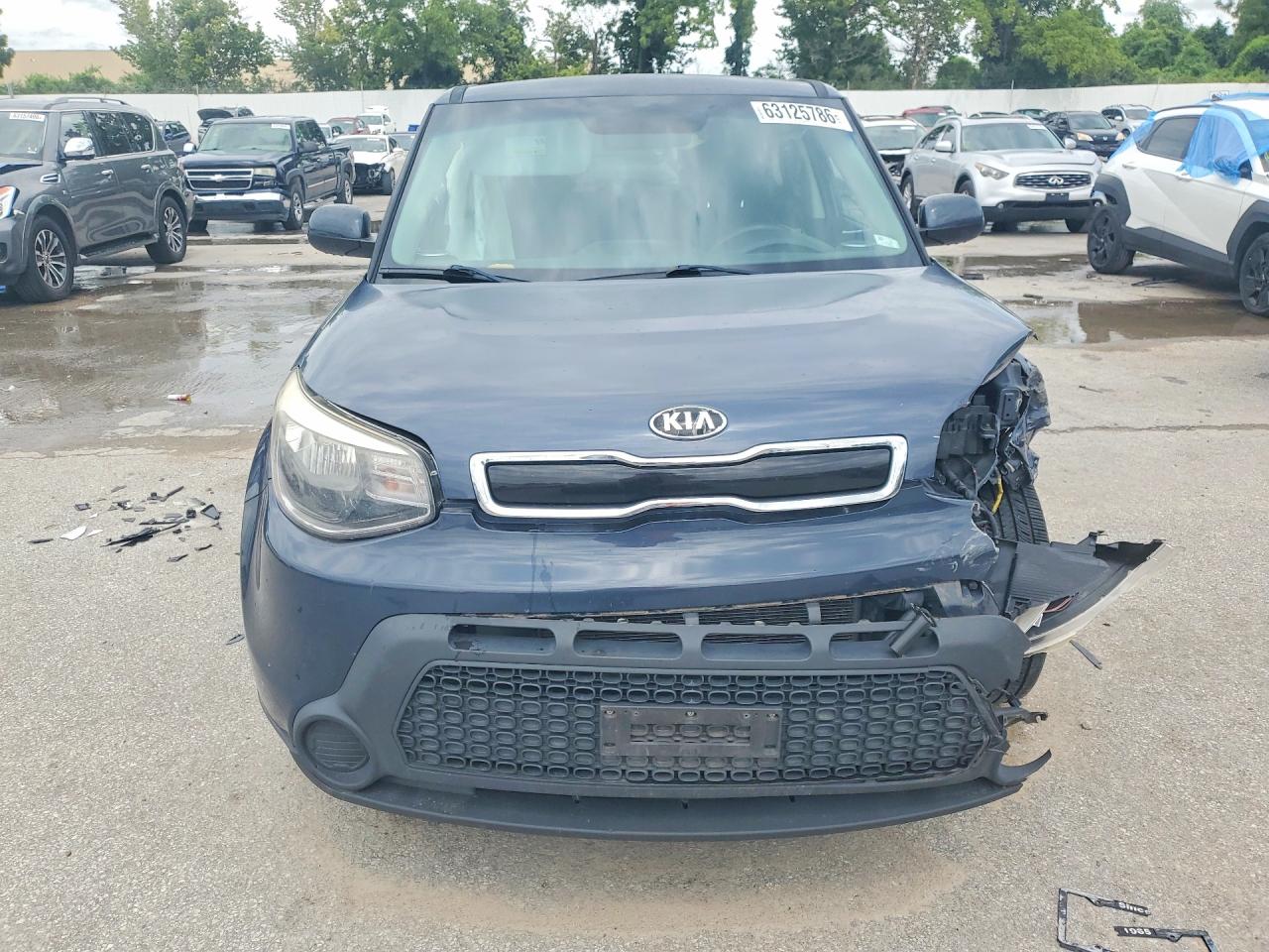 2015 Kia Soul + Blue vin: KNDJP3A51F7202048