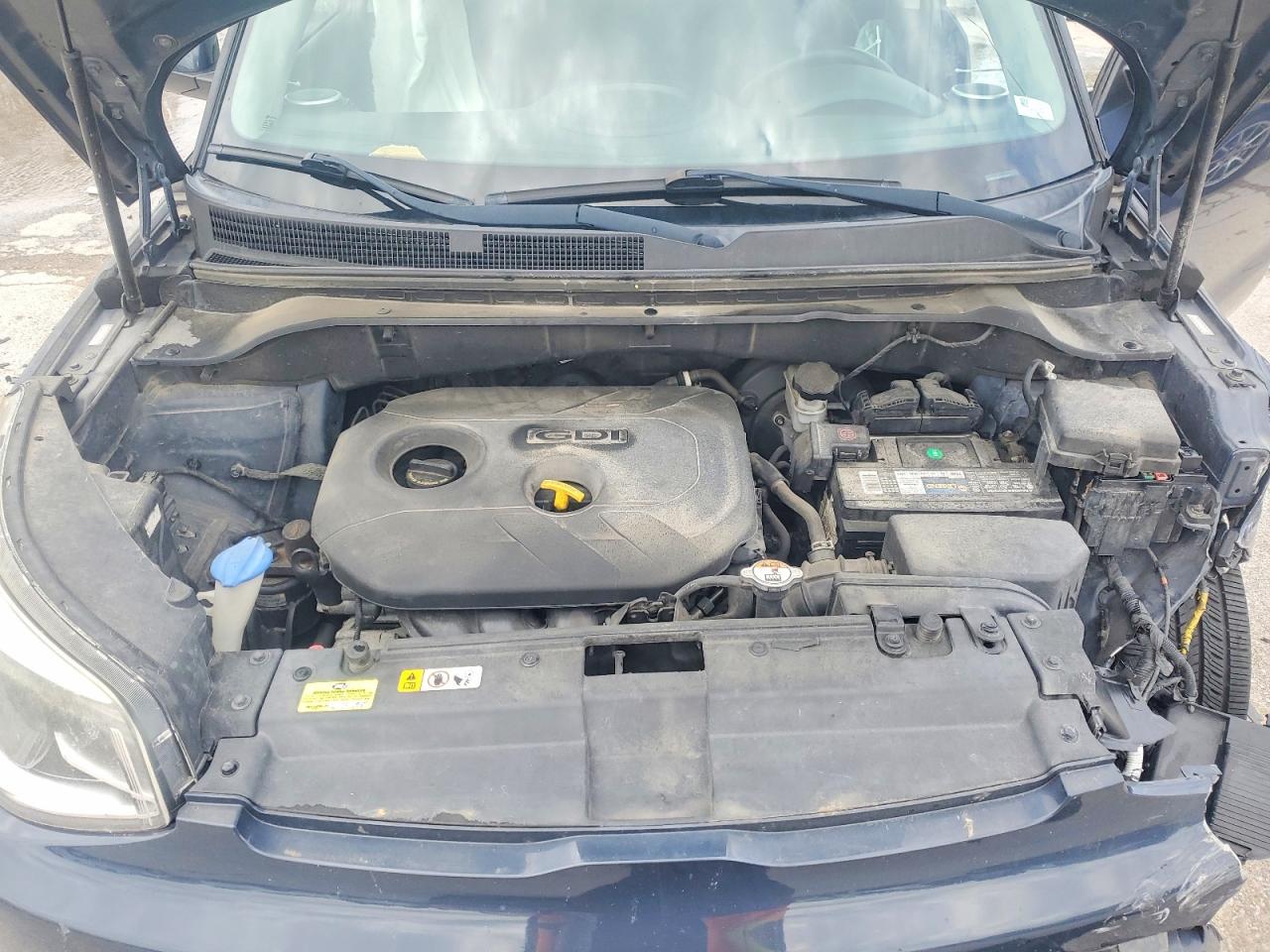 2015 Kia Soul + Blue vin: KNDJP3A51F7202048