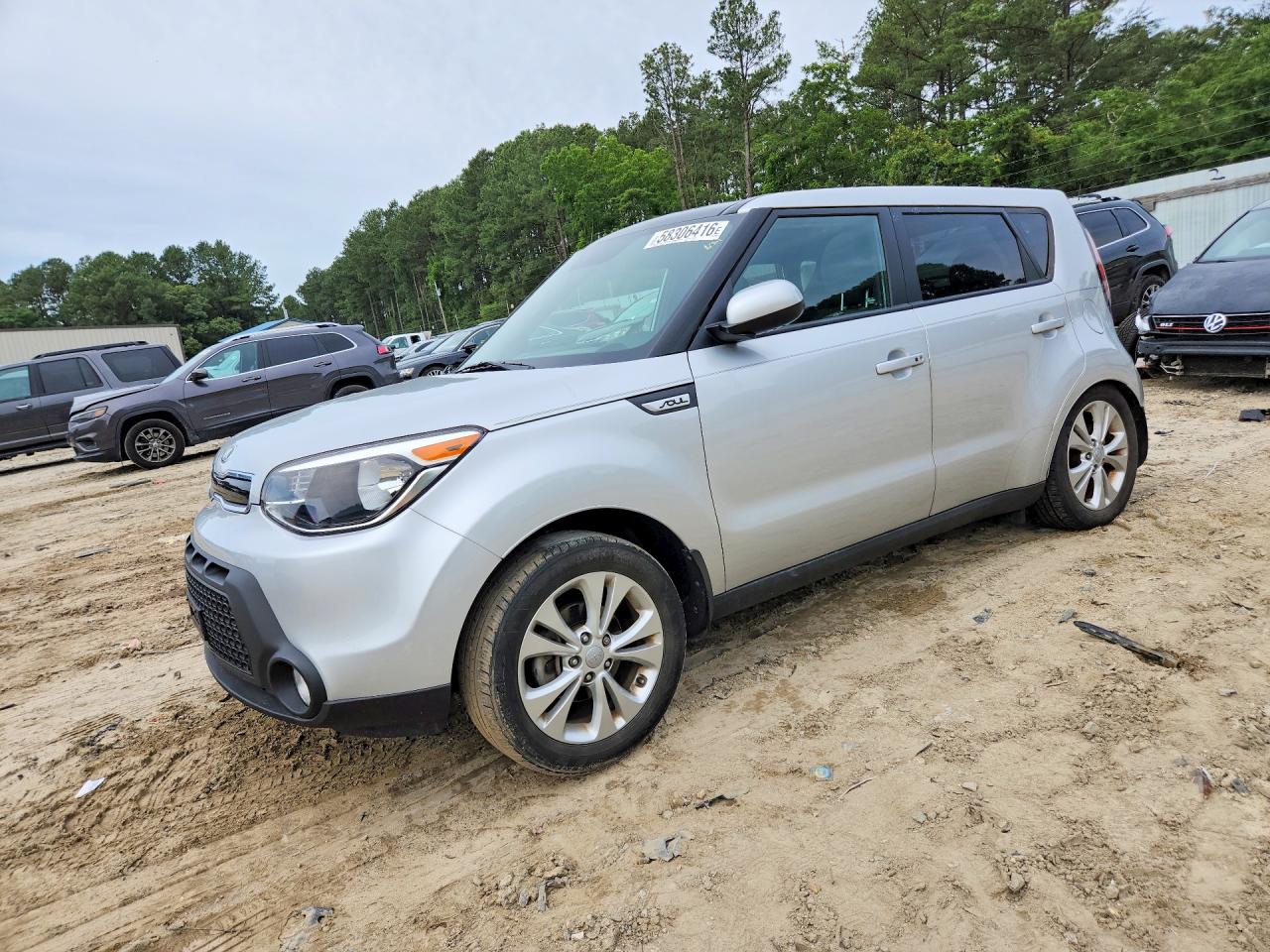 2015 Kia Soul Silver vin: KNDJP3A51F7781395