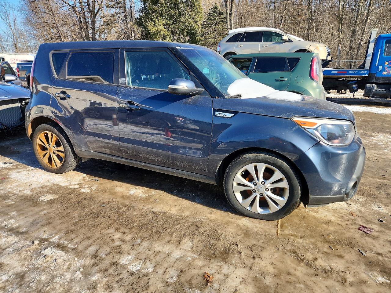 2014 Kia Soul + Blue vin: KNDJP3A52E7022740
