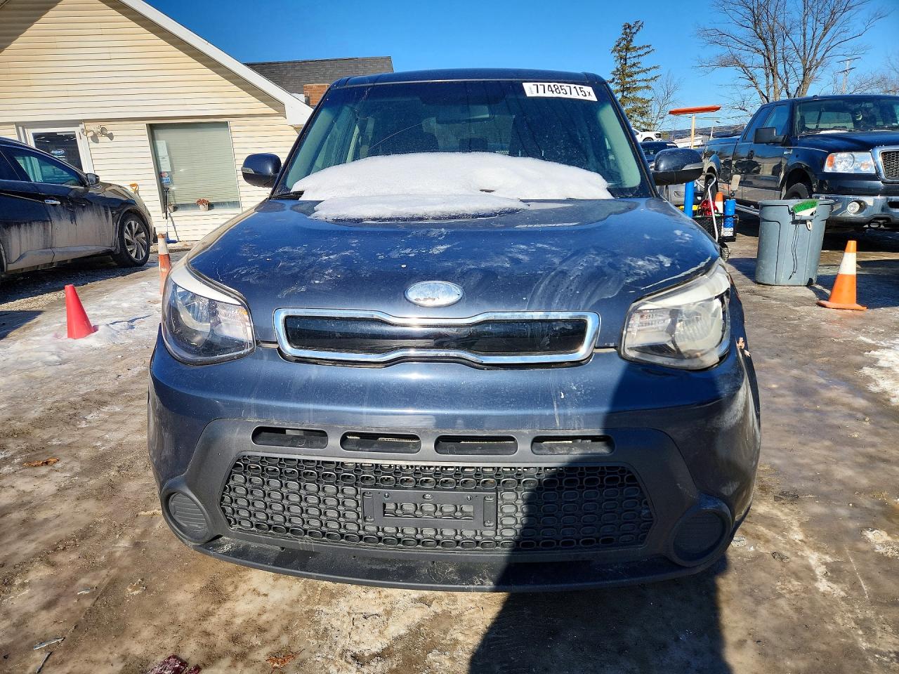 2014 Kia Soul + Blue vin: KNDJP3A52E7022740