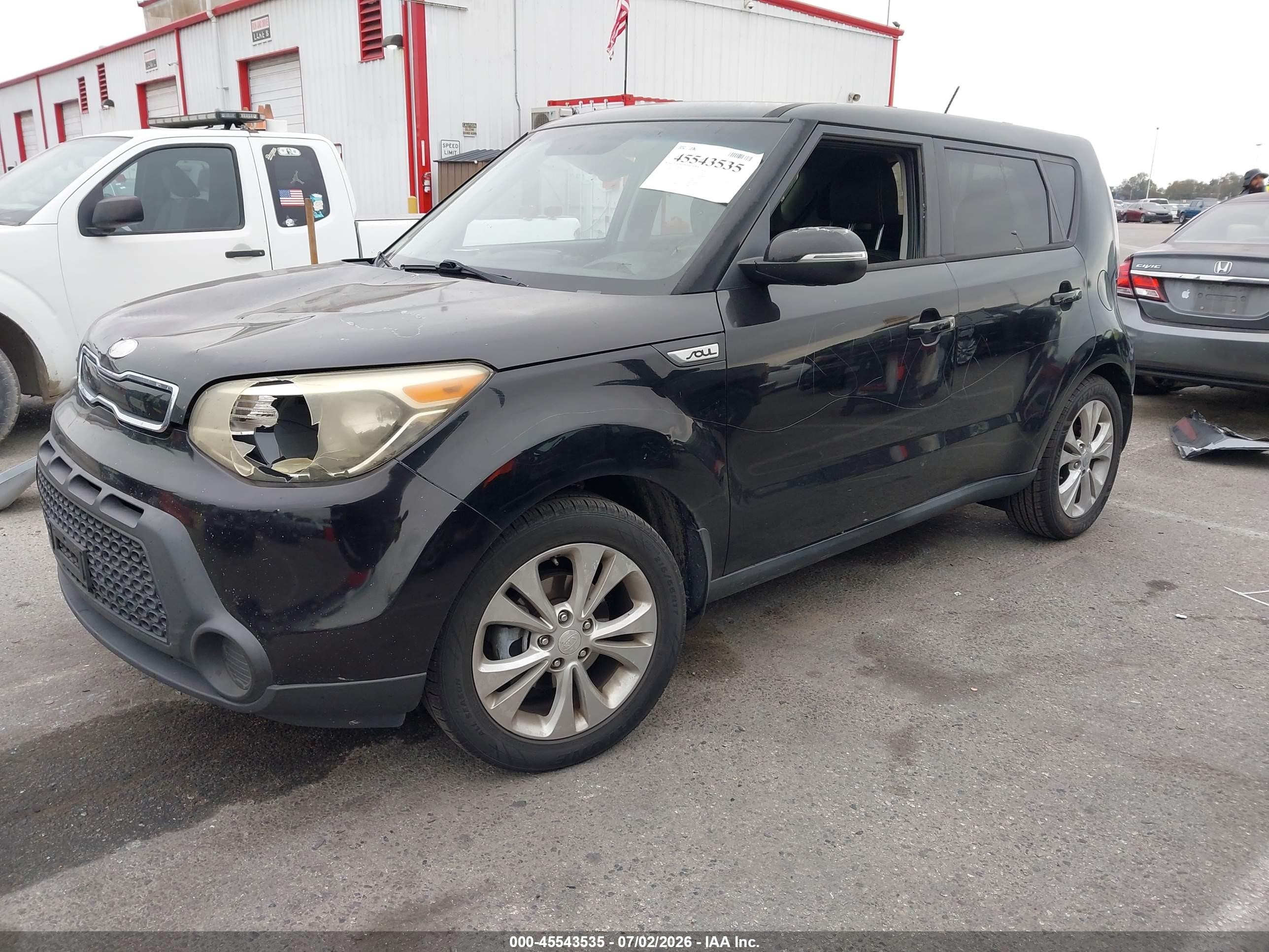 2014 Kia Soul + Черный vin: KNDJP3A52E7032264