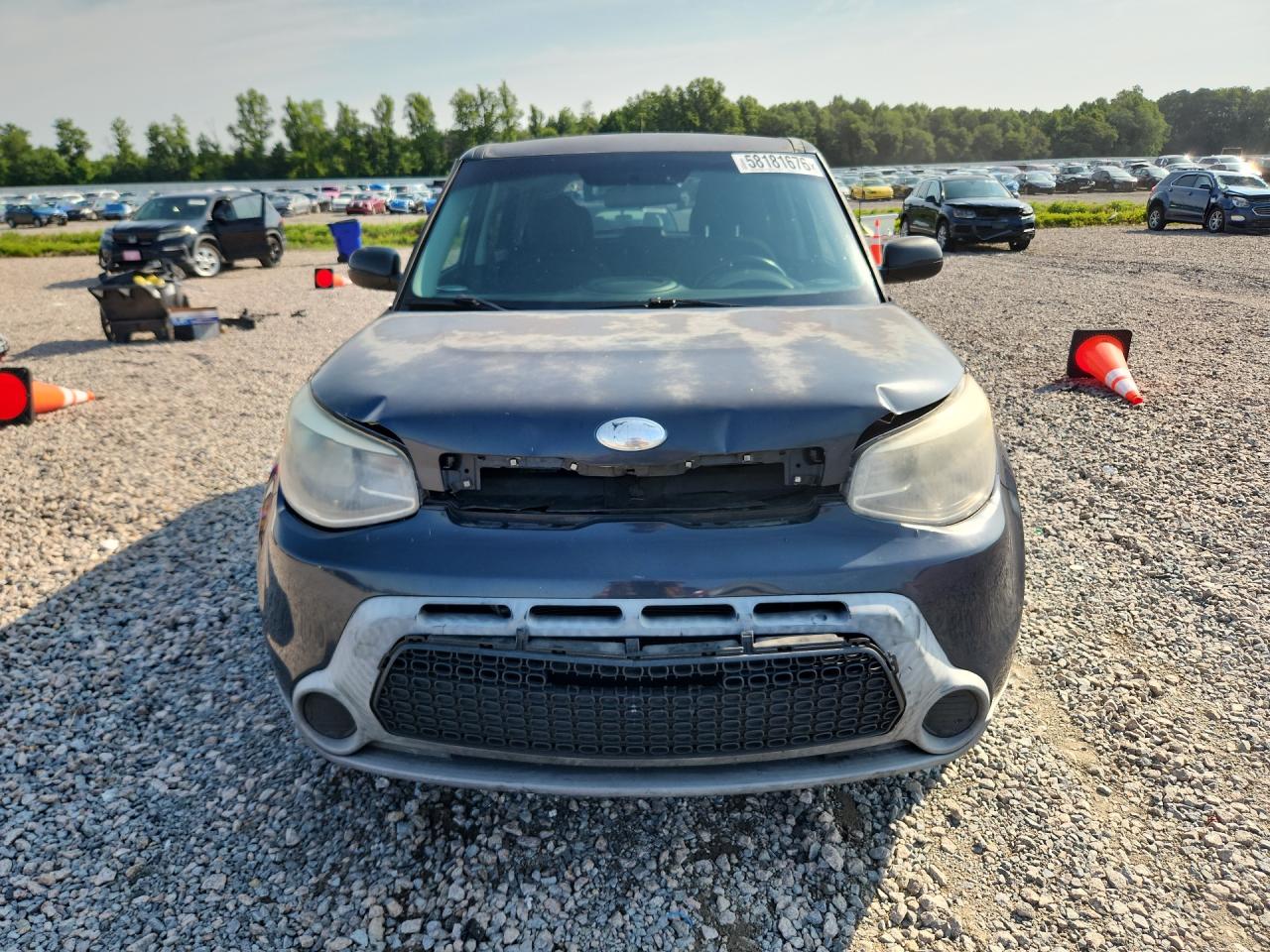 2015 Kia Soul + Blue vin: KNDJP3A52F7129675