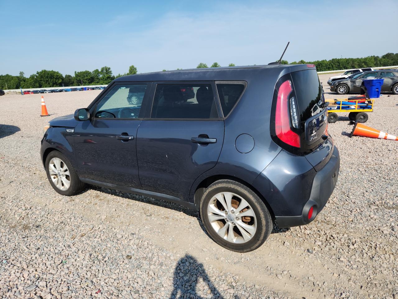 2015 Kia Soul + Blue vin: KNDJP3A52F7129675