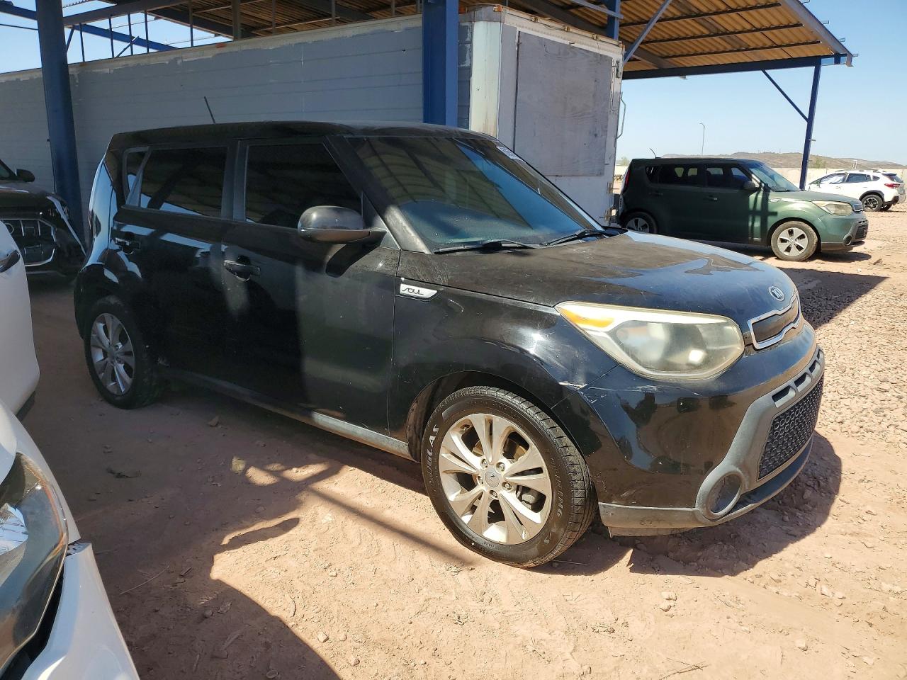 2015 Kia Soul + Black vin: KNDJP3A52F7187964