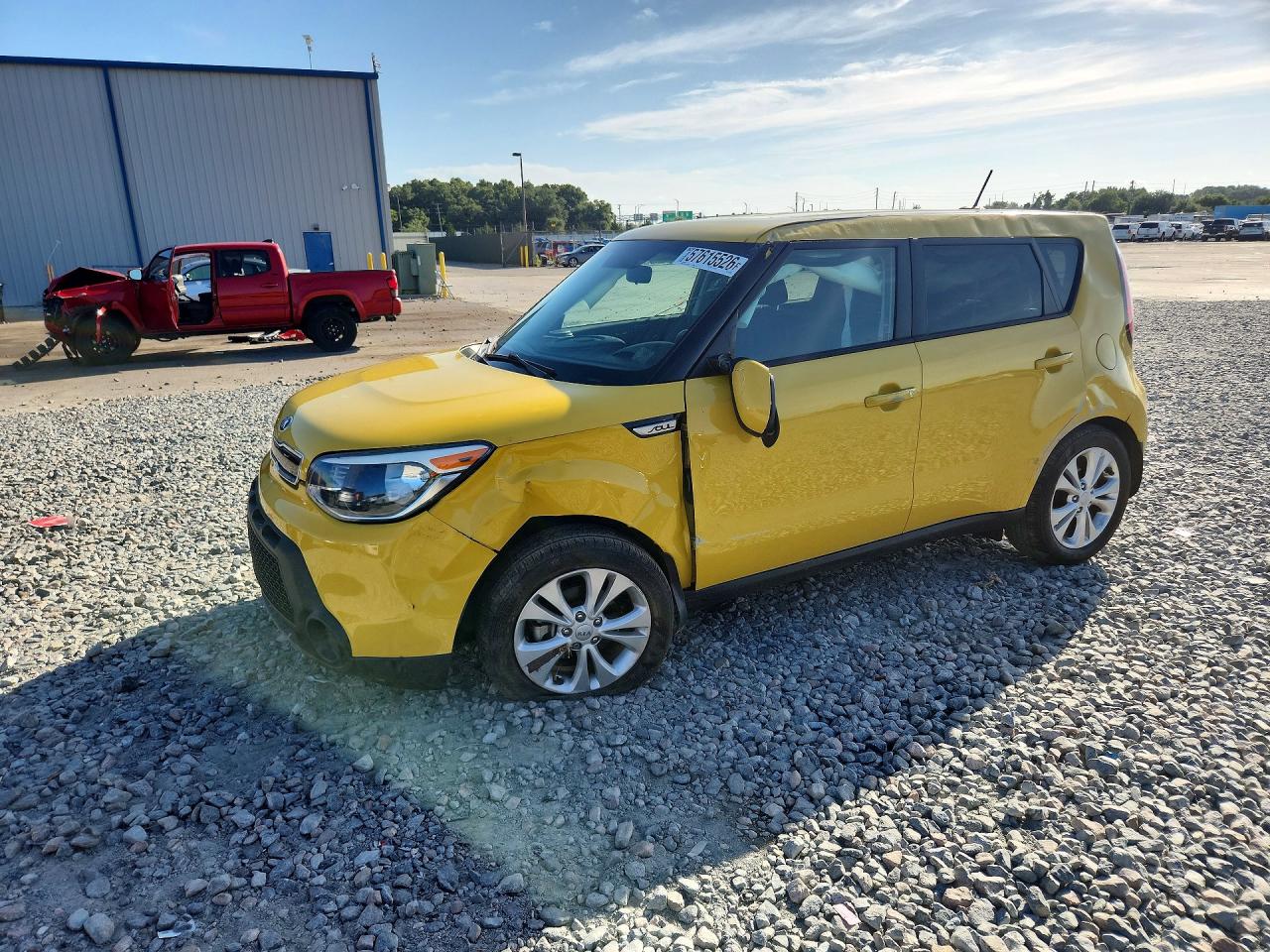 2015 Kia Soul + Желтый vin: KNDJP3A52F7194302