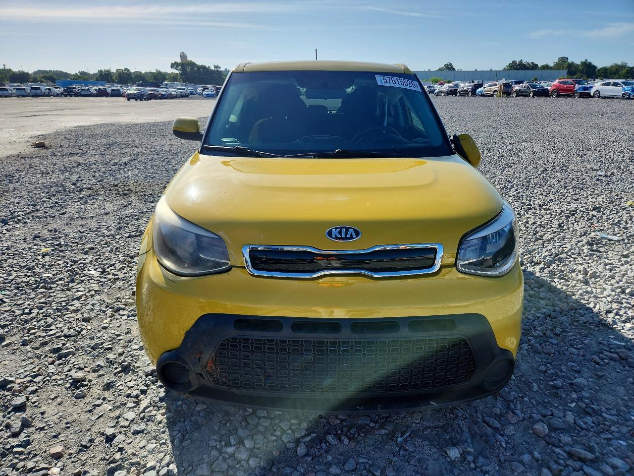 2015 Kia Soul + Yellow vin: KNDJP3A52F7194302