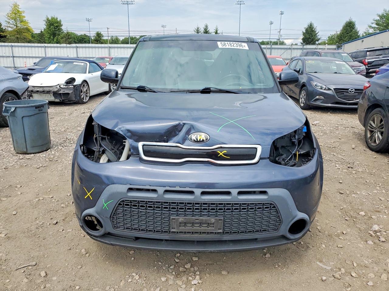 2015 Kia Soul + Blue vin: KNDJP3A52F7201751