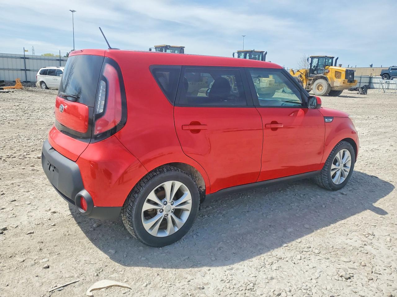2015 Kia Soul + Красный vin: KNDJP3A52F7748521