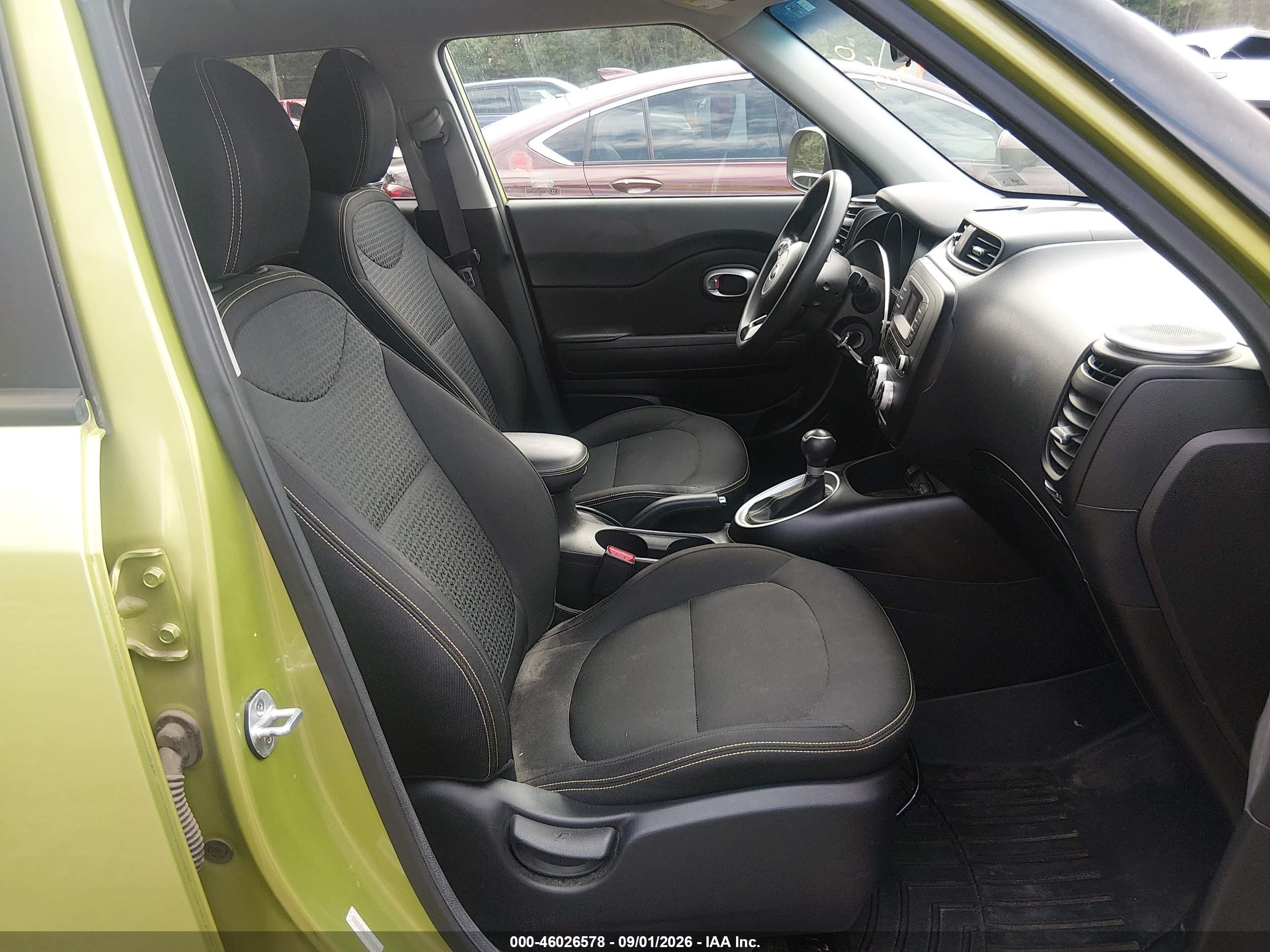 2015 Kia Soul + Green vin: KNDJP3A52F7762726