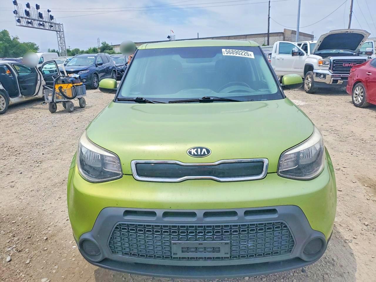 2015 Kia Soul + Green vin: KNDJP3A52F7764895