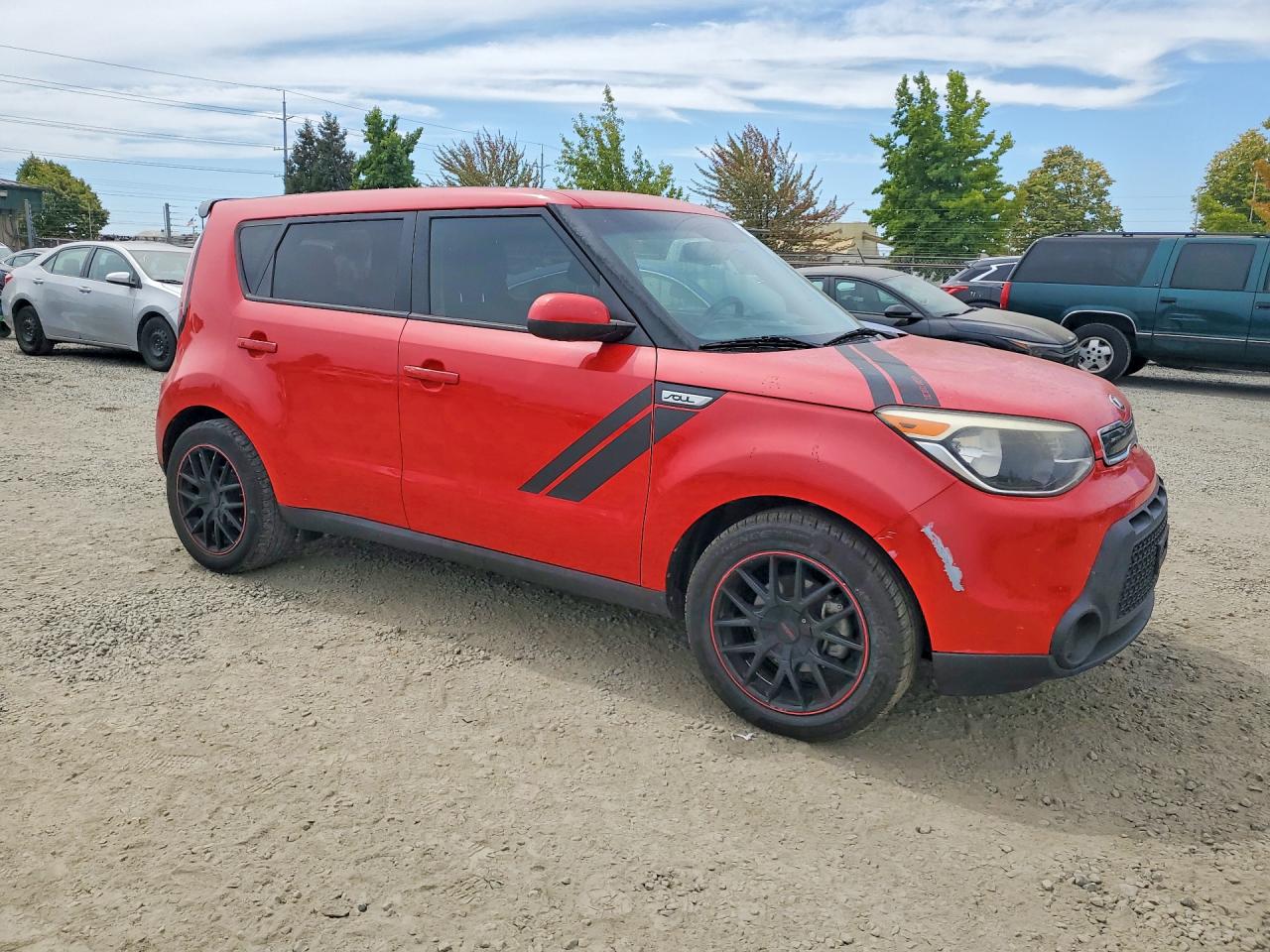 2015 Kia Soul + Red vin: KNDJP3A52F7781079