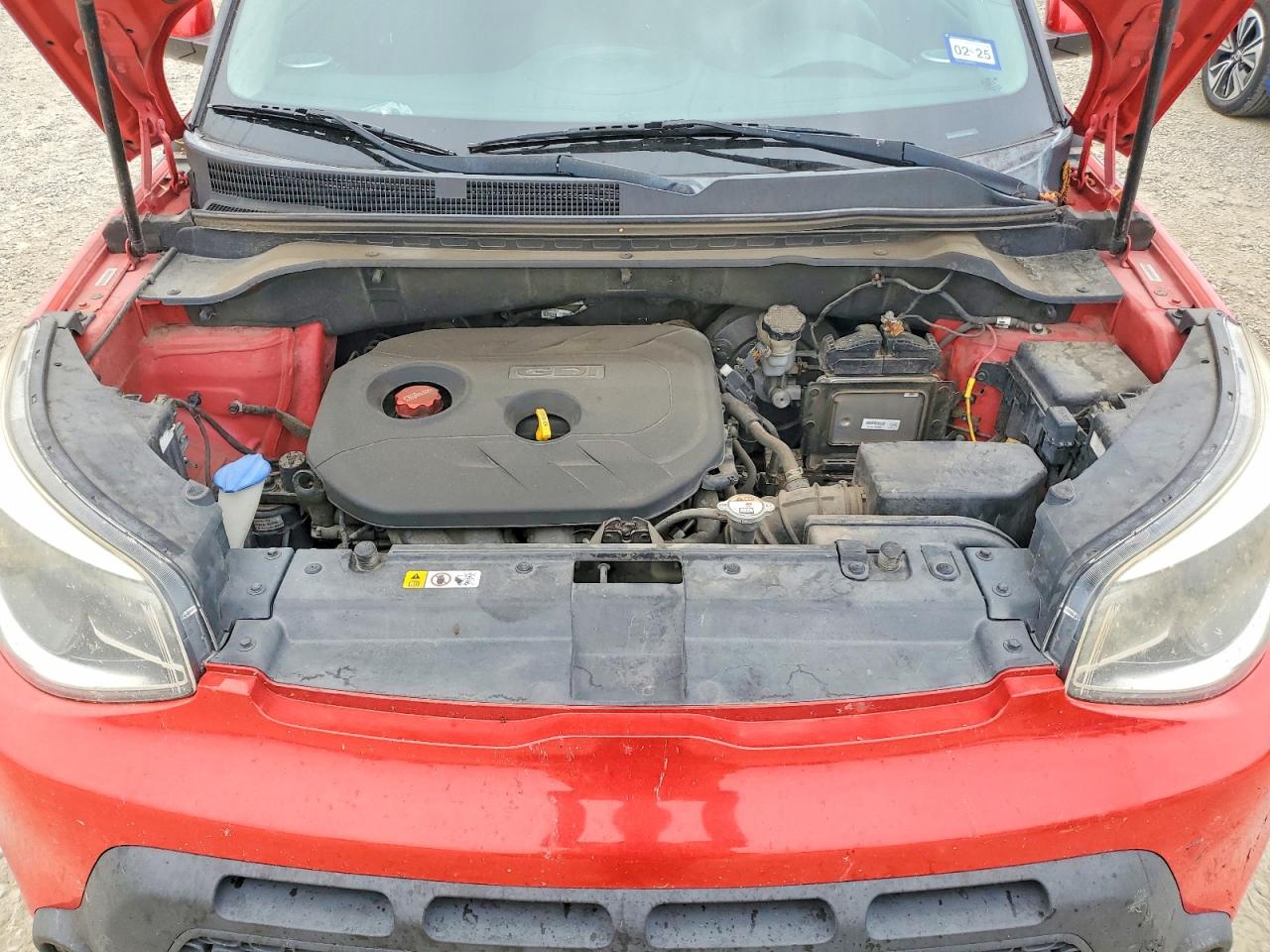 2015 Kia Soul + Red vin: KNDJP3A52F7781079