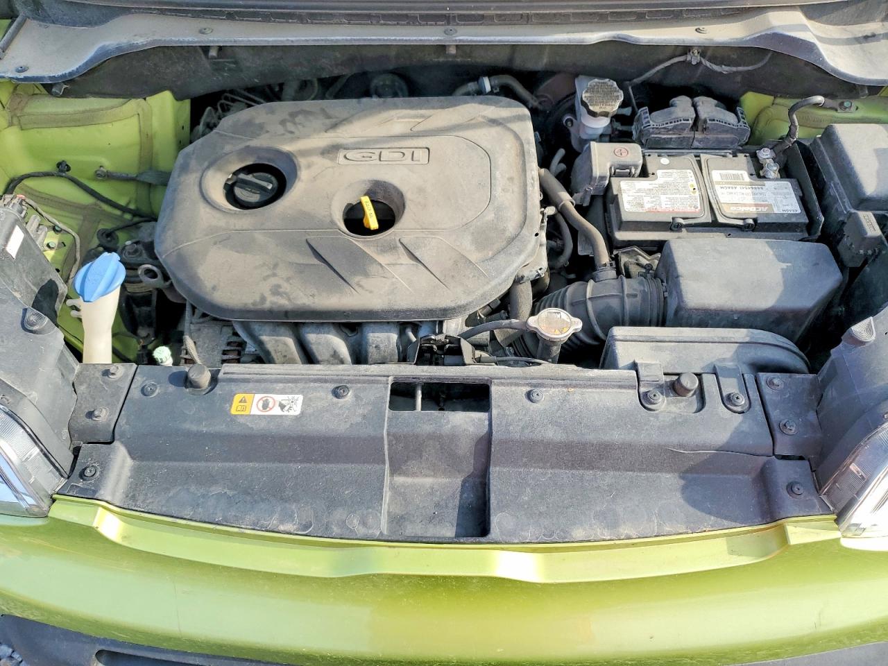2015 Kia Soul + Green vin: KNDJP3A52F7787836