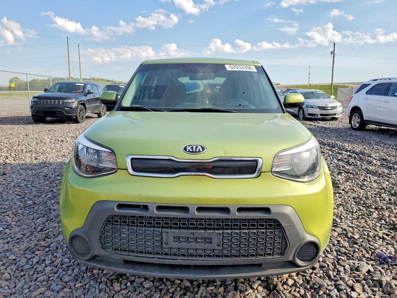 2015 Kia Soul + Green vin: KNDJP3A52F7787836