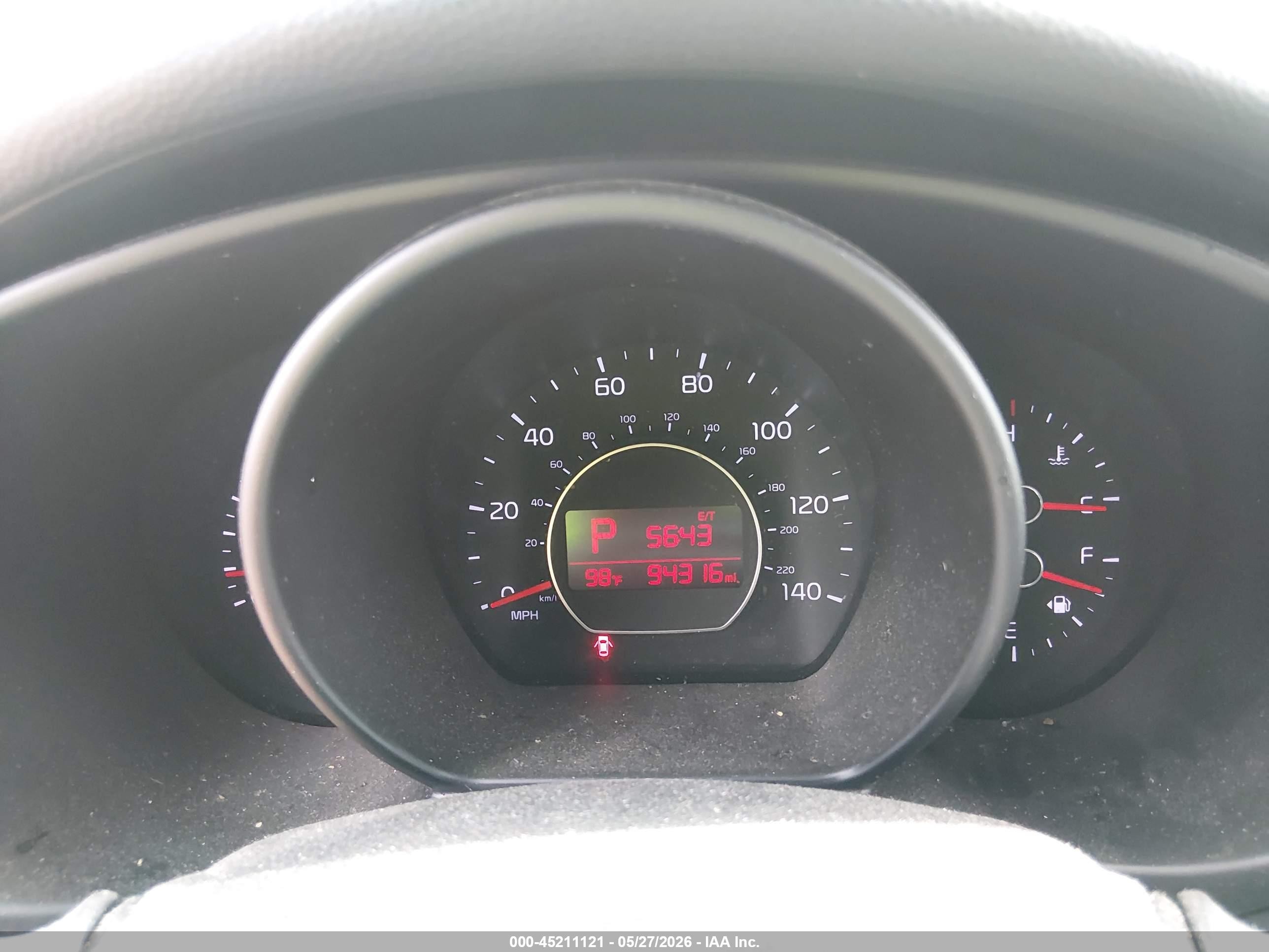 2016 Kia Soul + Красный vin: KNDJP3A52G7315394