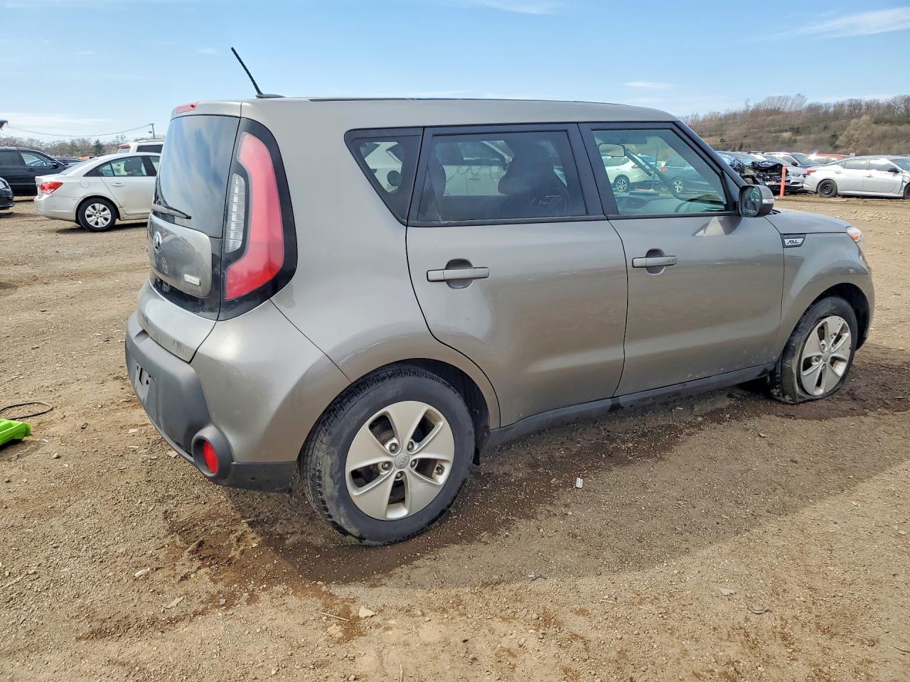 2014 Kia Soul + Gray vin: KNDJP3A53E7024092