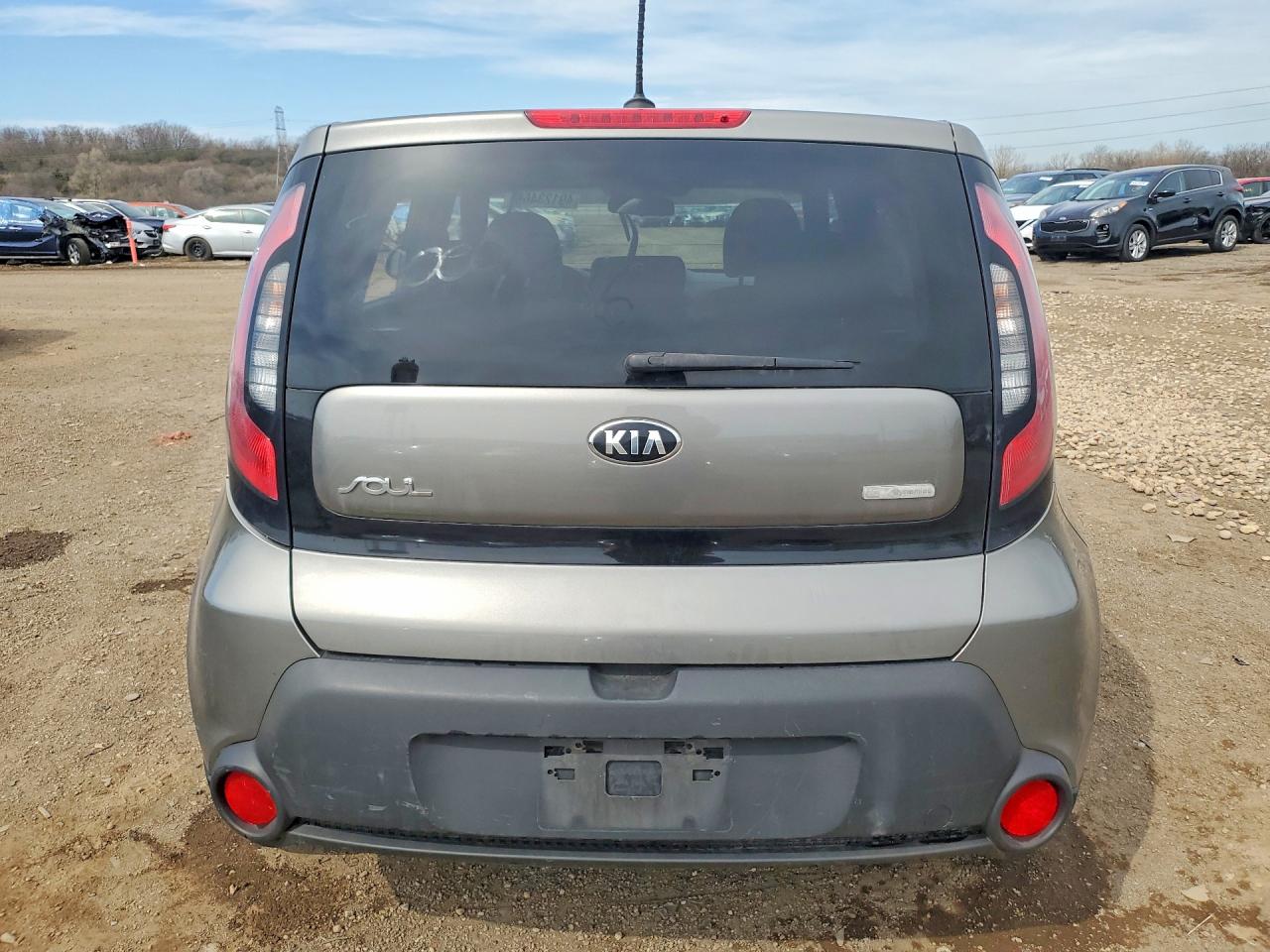 2014 Kia Soul + Gray vin: KNDJP3A53E7024092
