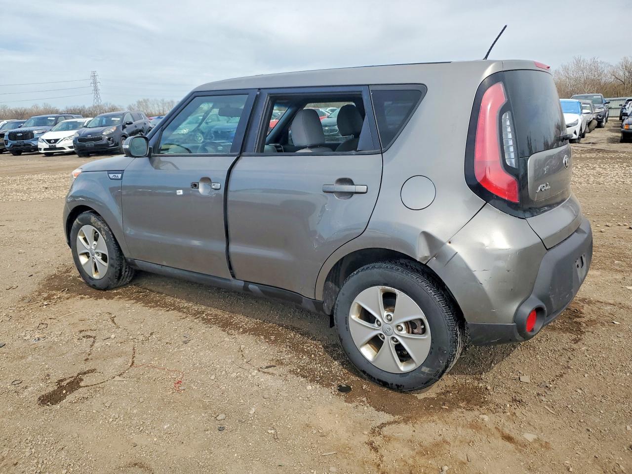 2014 Kia Soul + Gray vin: KNDJP3A53E7024092