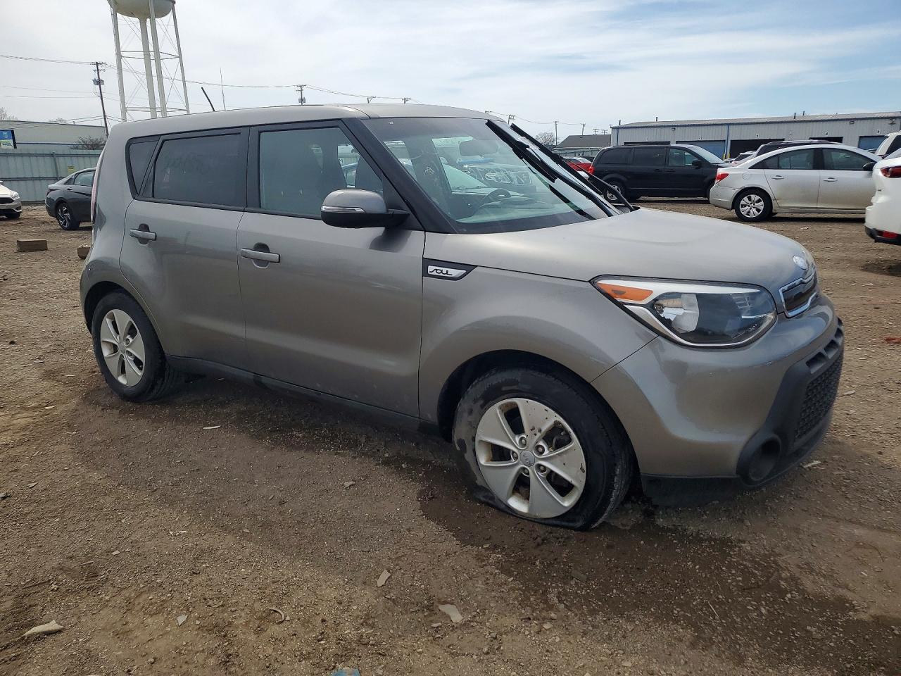 2014 Kia Soul + Gray vin: KNDJP3A53E7024092