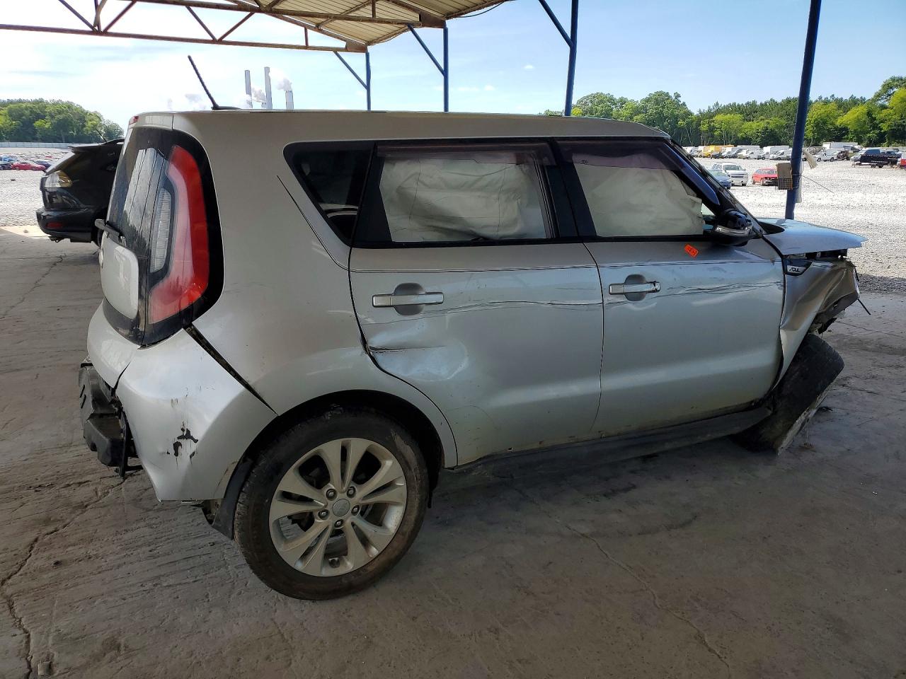 2014 Kia Soul + Серебряный vin: KNDJP3A53E7710665